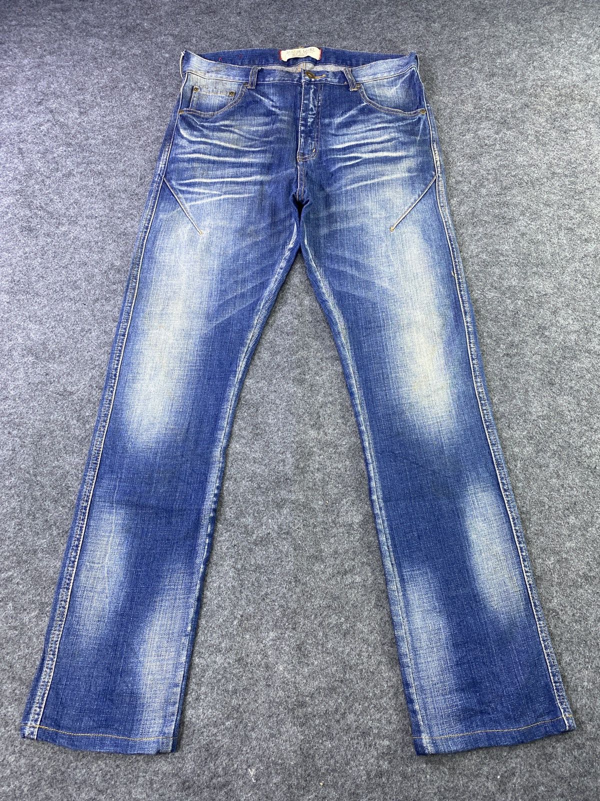Japanese Brand × Jean Garage Label Blue Wash Denim - J900 Size US 32 / EU 48 - 2 Thumbnail