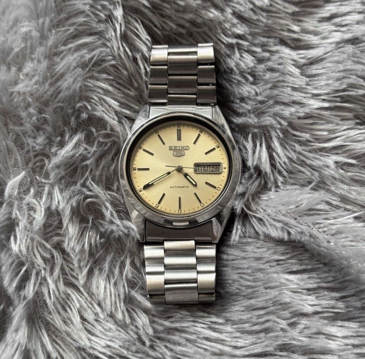 Seiko Vintage Watch Seiko 5 Automatic 7009 Movement Dial Men s Wristwatch Grailed