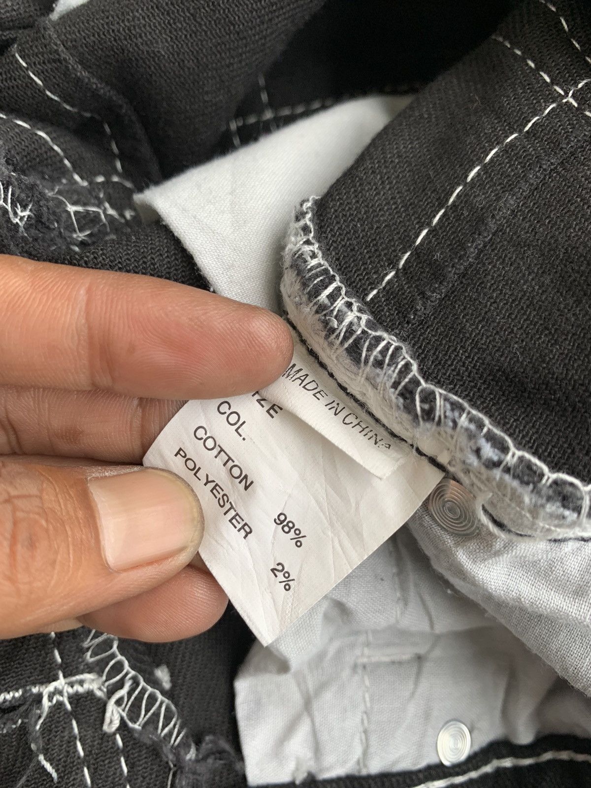 If Six Was Nine ⚡️🔥Japanese Brand Hide ROCK Hagi Design Size US 31 - 17 Thumbnail