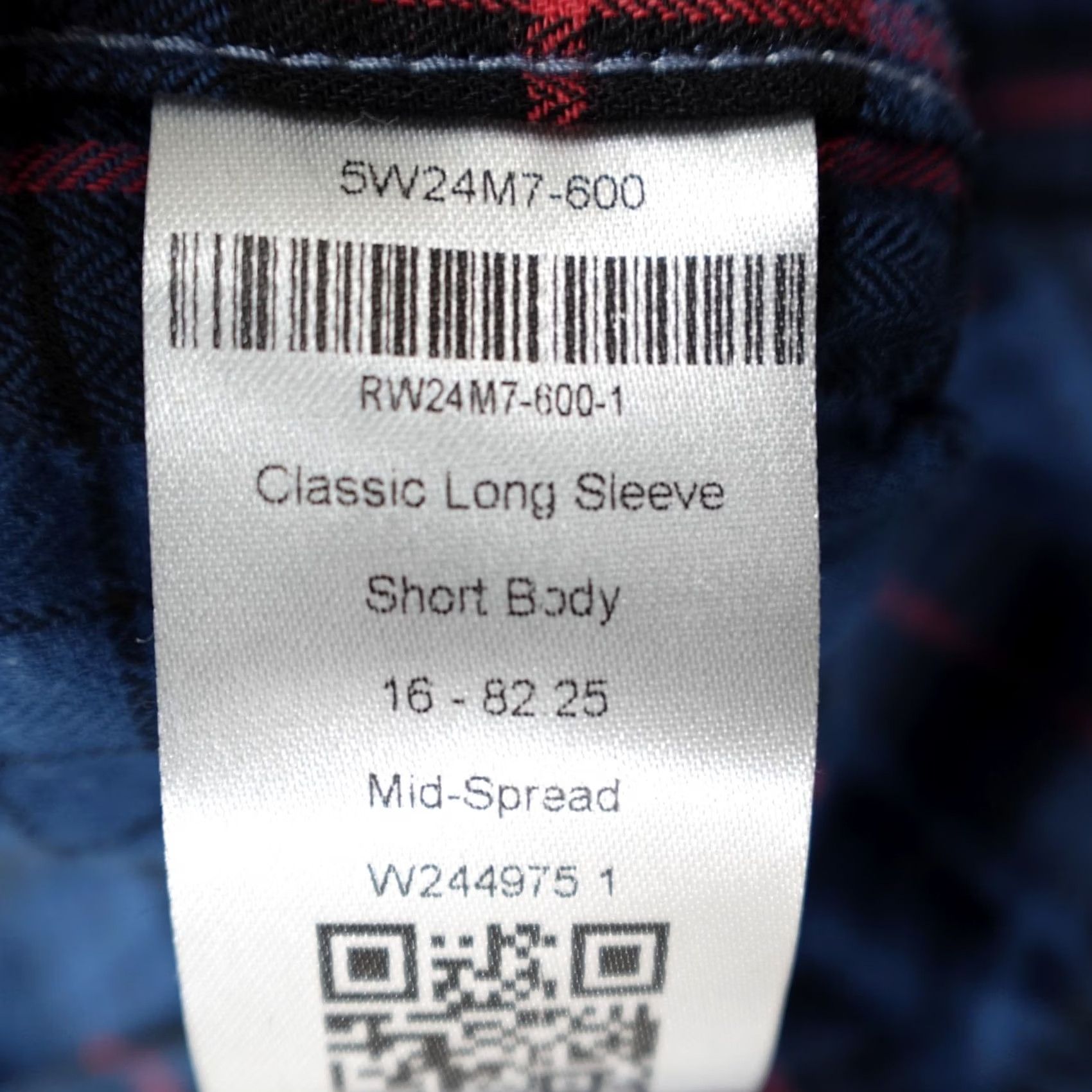Vintage Ledbury Shirt 16-32 Blue Plaid Flannel Classic Short Body Mens Size US L / EU 52-54 / 3 - 6 Thumbnail