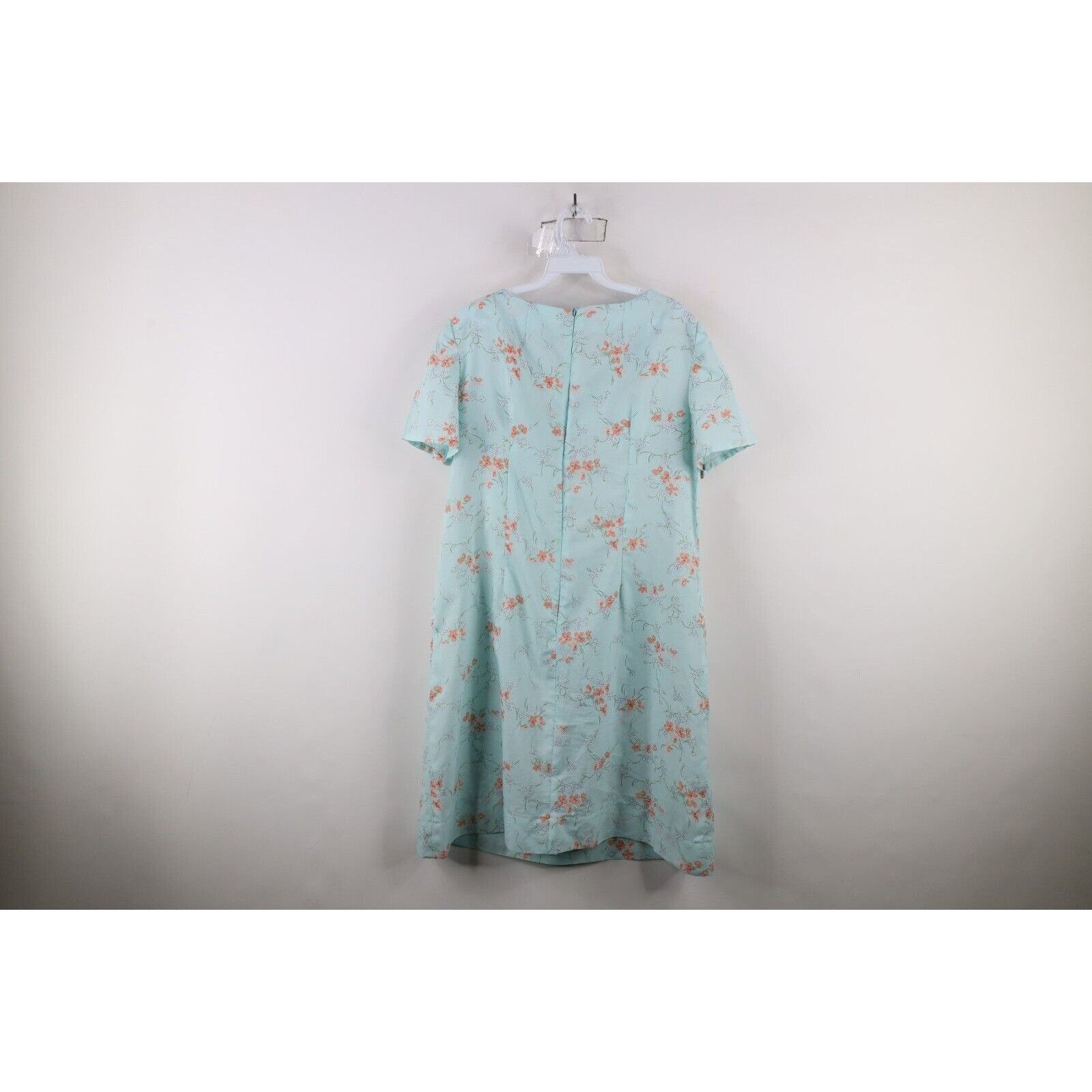 Vintage Vintage 70s Mid Century Modern MCM Flower Muu Muu Dress Size L / US 10 / IT 46 - 6 Thumbnail