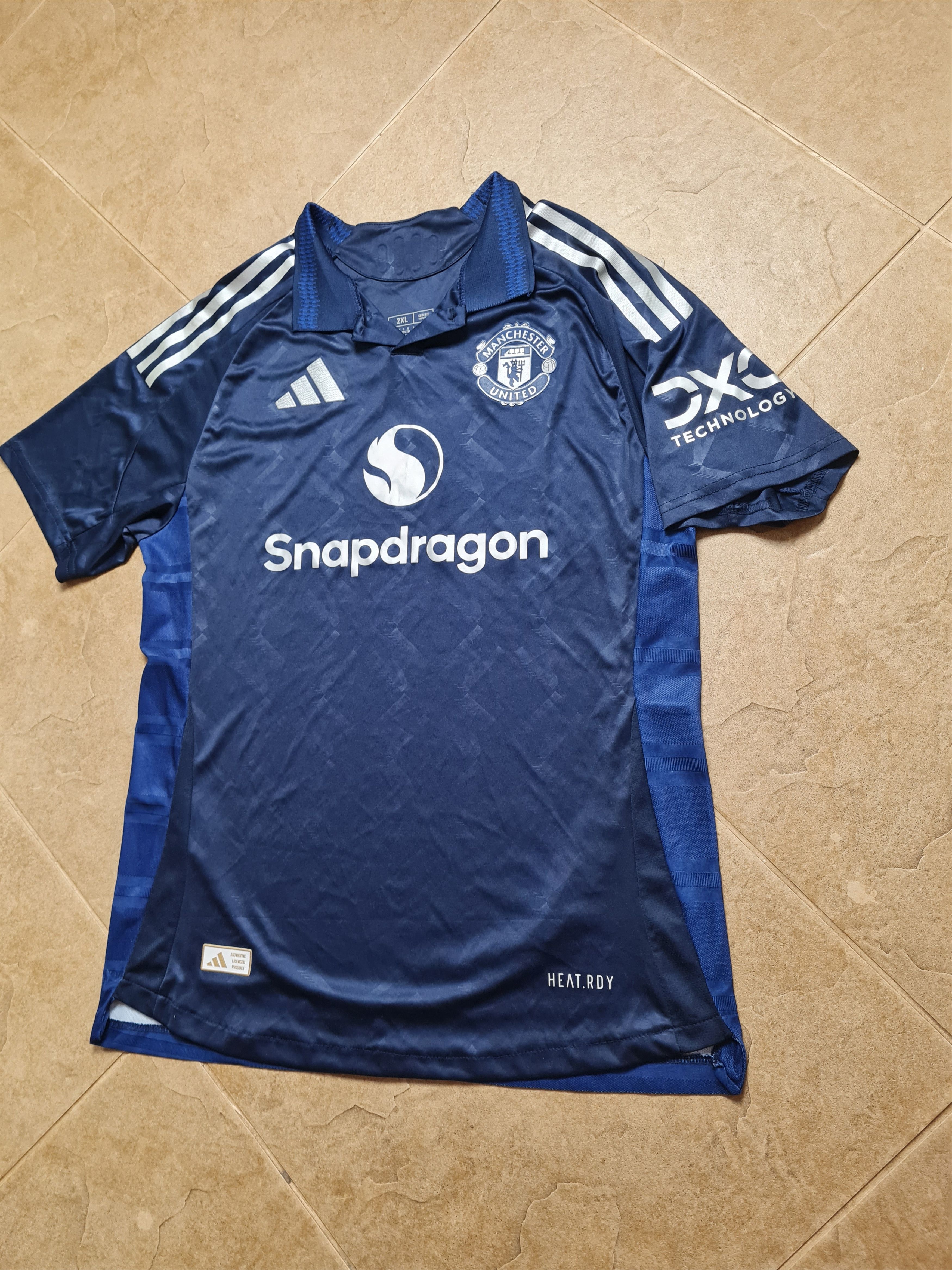 Adidas Jersey Adidas Manchester United Away 24/25 Soccer t-shitrs Size US XXL / EU 58 / 5 - 7 Thumbnail