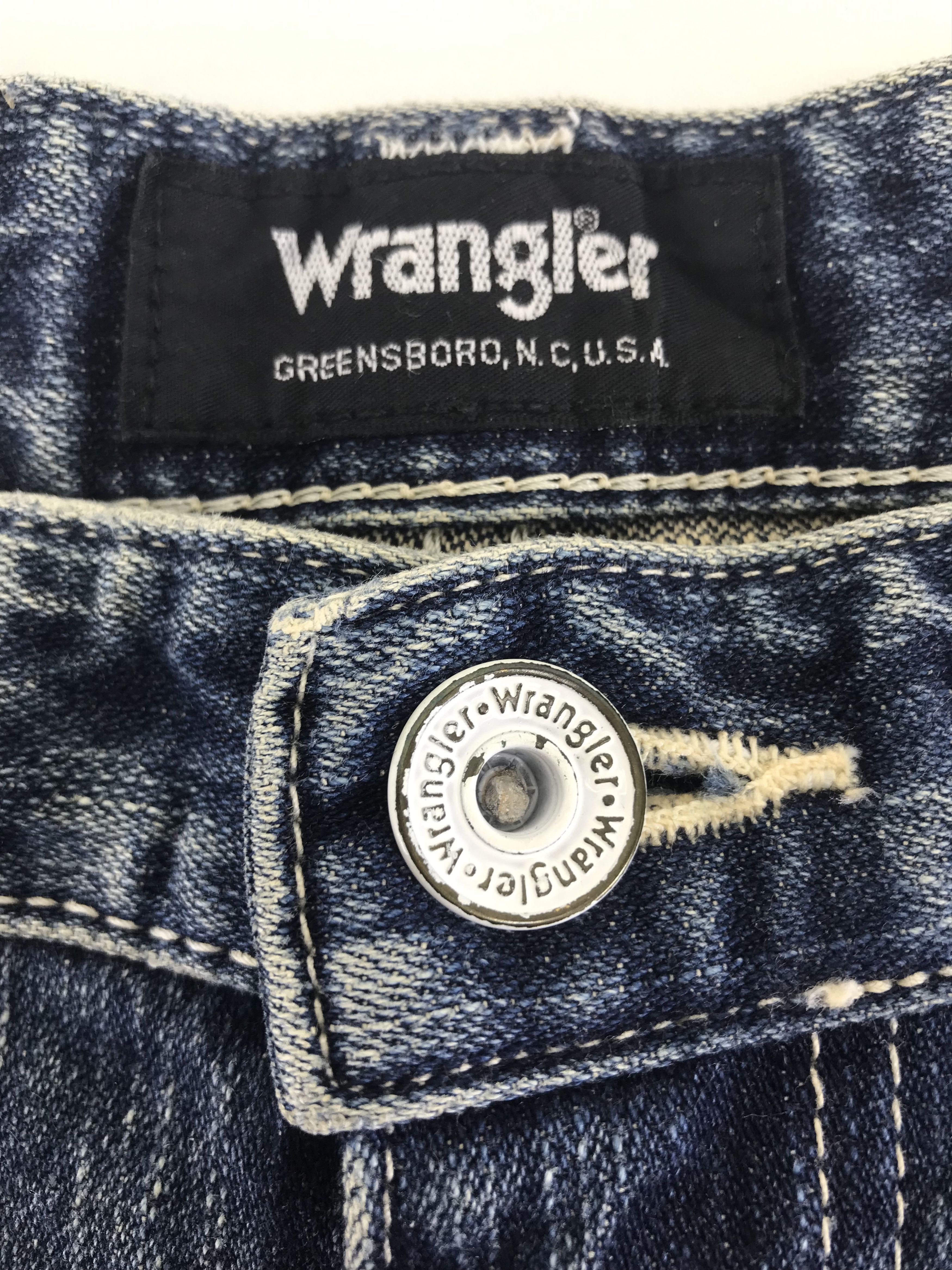 Wrangler Vintage Wrangler Distressed Flare Jeans Size US 30 / EU 46 - 10 Thumbnail