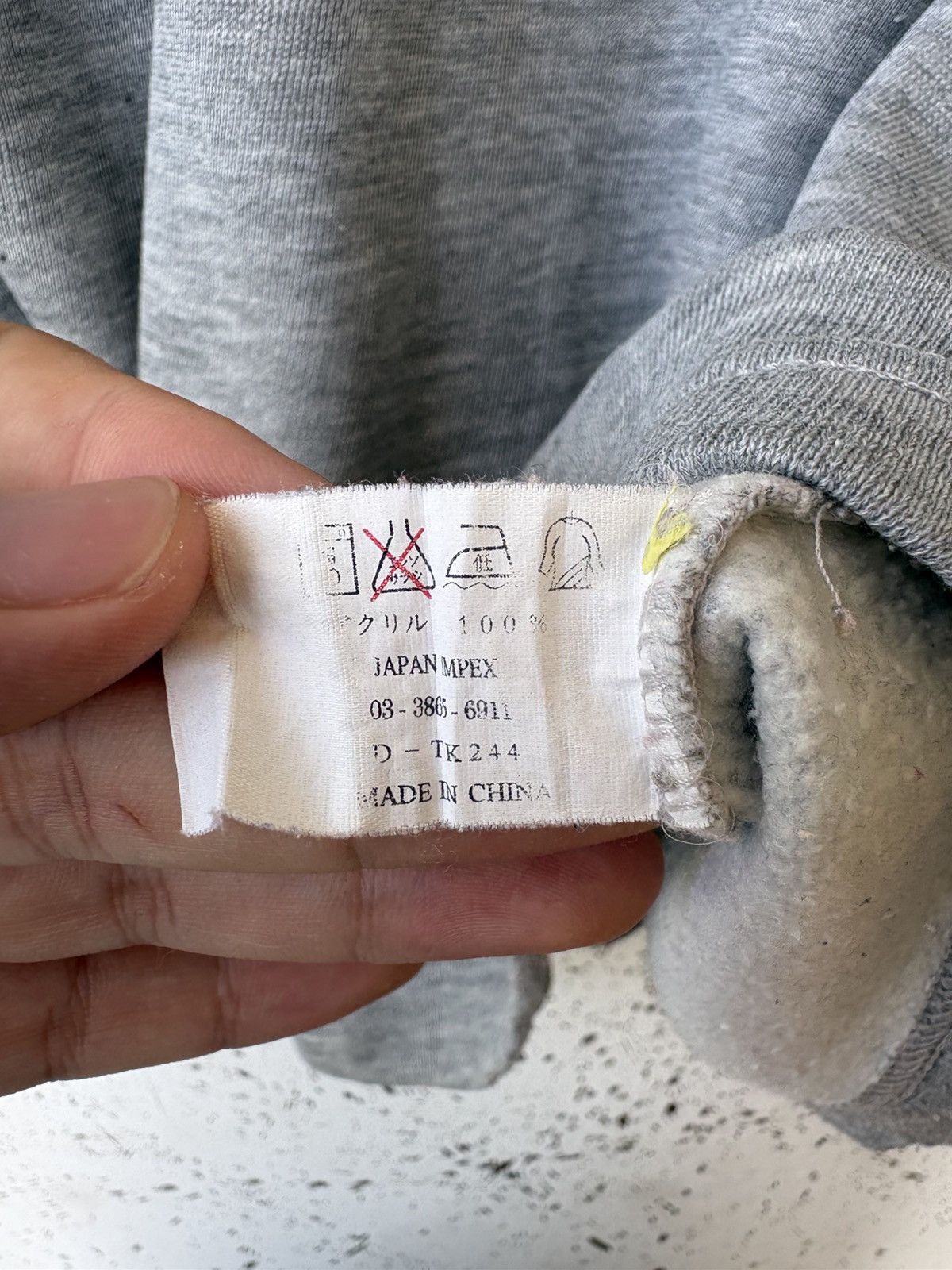 Yohji Yamamoto Vintage 90s Yohji Yamamoto Baggy Crewneck Sweatshirt Size US L / EU 52-54 / 3 - 7 Thumbnail