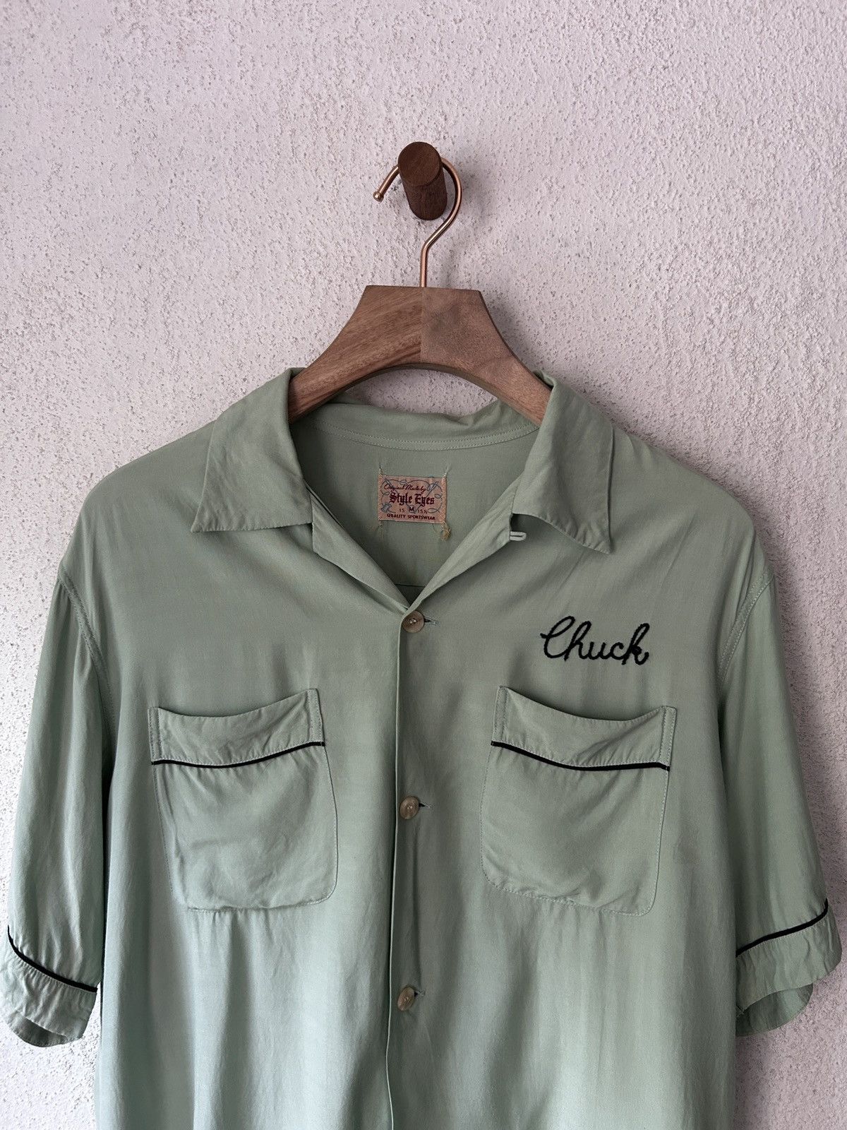Vintage Vintage Bowling Shirt By Style Eyes Size US M / EU 48-50 / 2 - 3 Thumbnail
