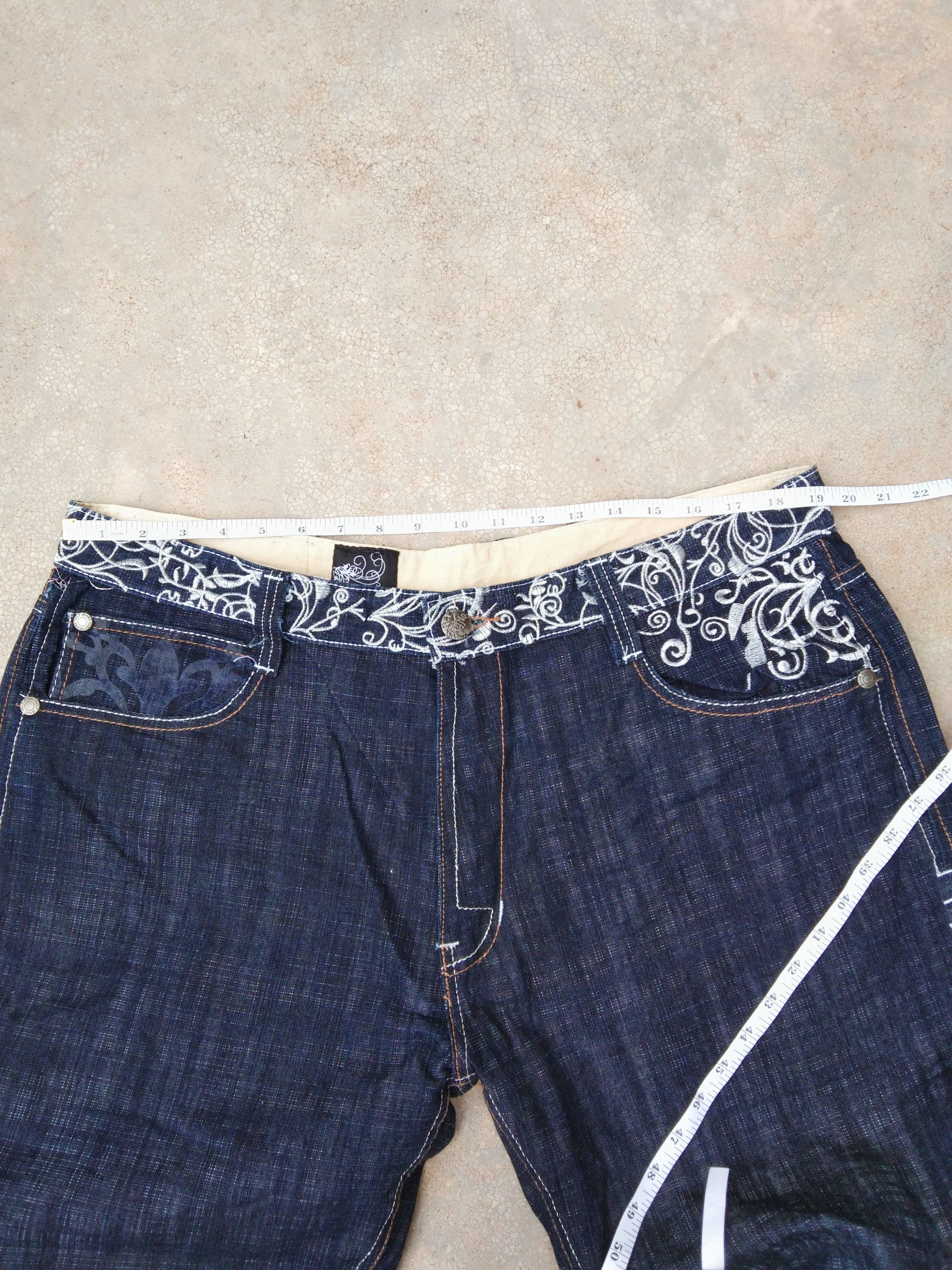 Jean Vintage Y2k Baggy Jeans 38x26 Size US 38 / EU 54 - 5 Thumbnail
