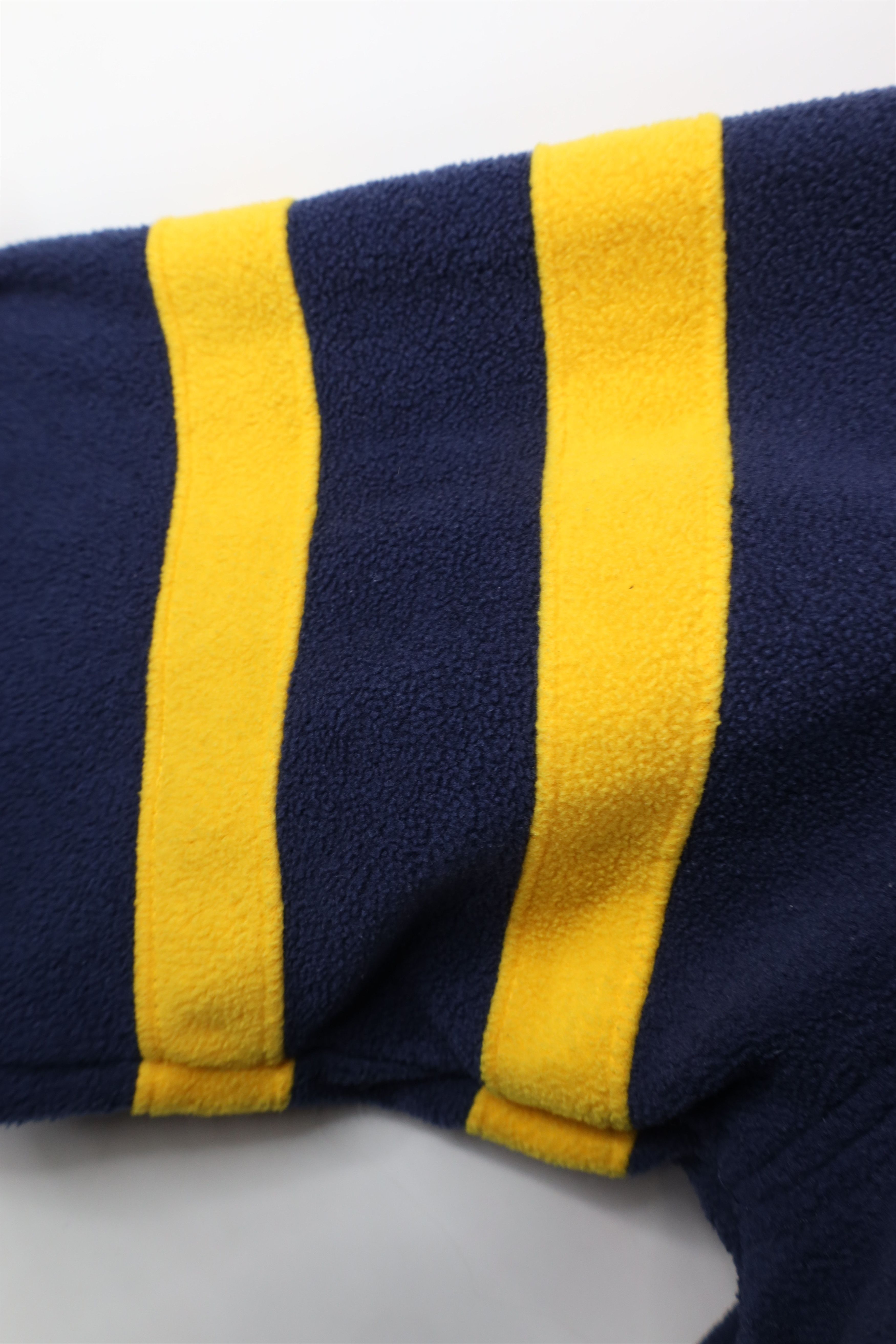 Vintage Vintage 90s University of Michigan Full Zip Hoodie Blue Size US XL / EU 56 / 4 - 7 Thumbnail
