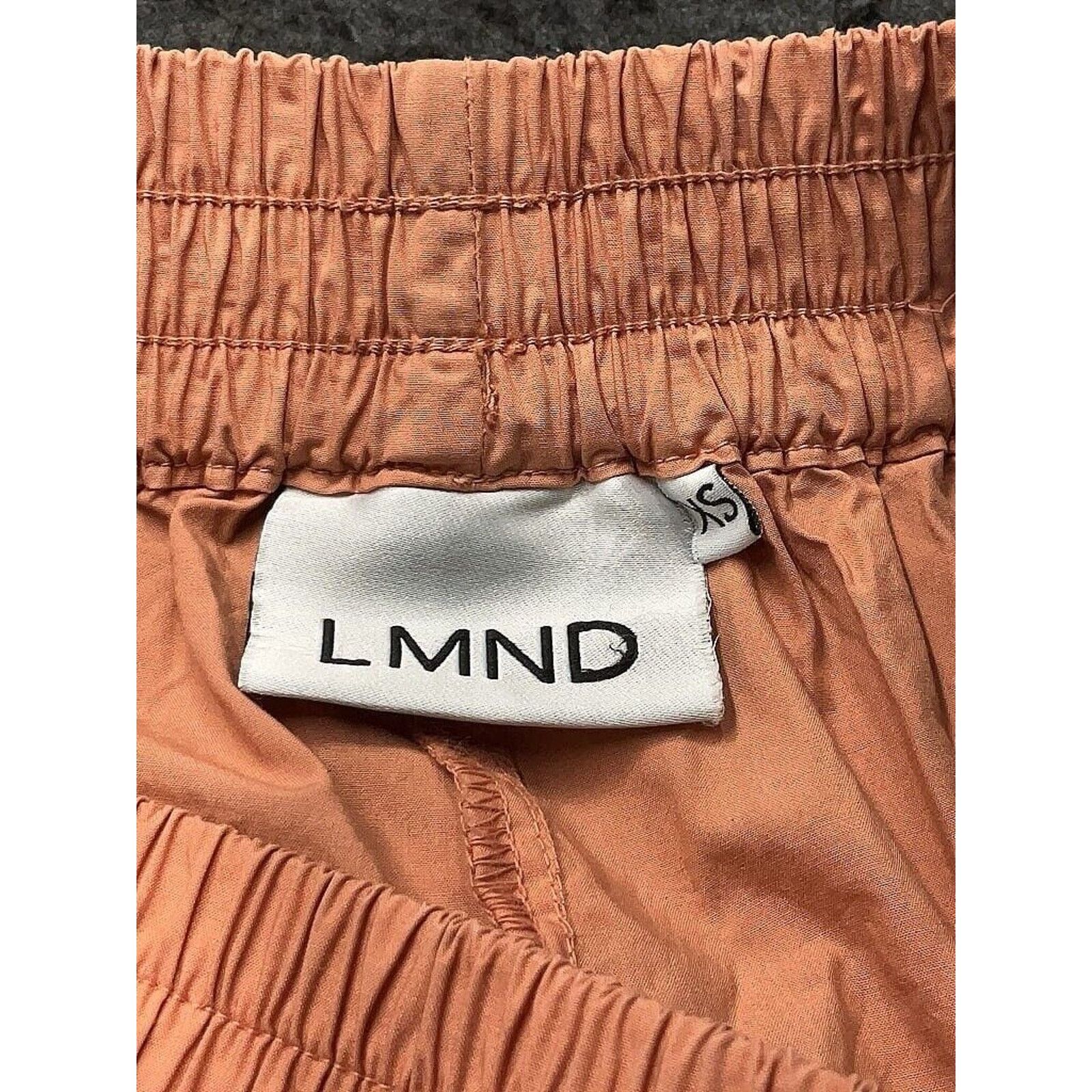 Designer LMND Lemonade Shorts Womens Orange Cotton Casual Comfort XS Size 25" / US 0 / IT 36 - 3 Thumbnail