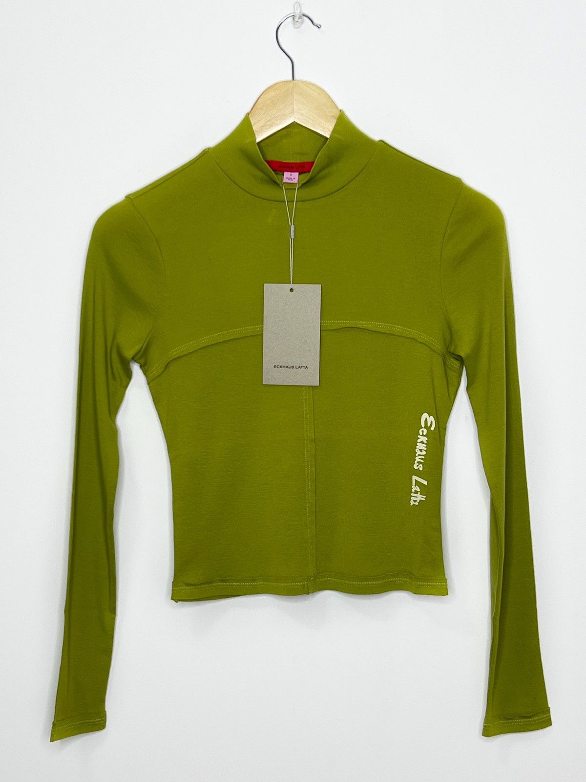 Eckhaus Latta ECKHAUS LATTA LAPPED BABY TURTLENECK WITH TAGS Size S / US 4 / IT 40 - 2 Thumbnail