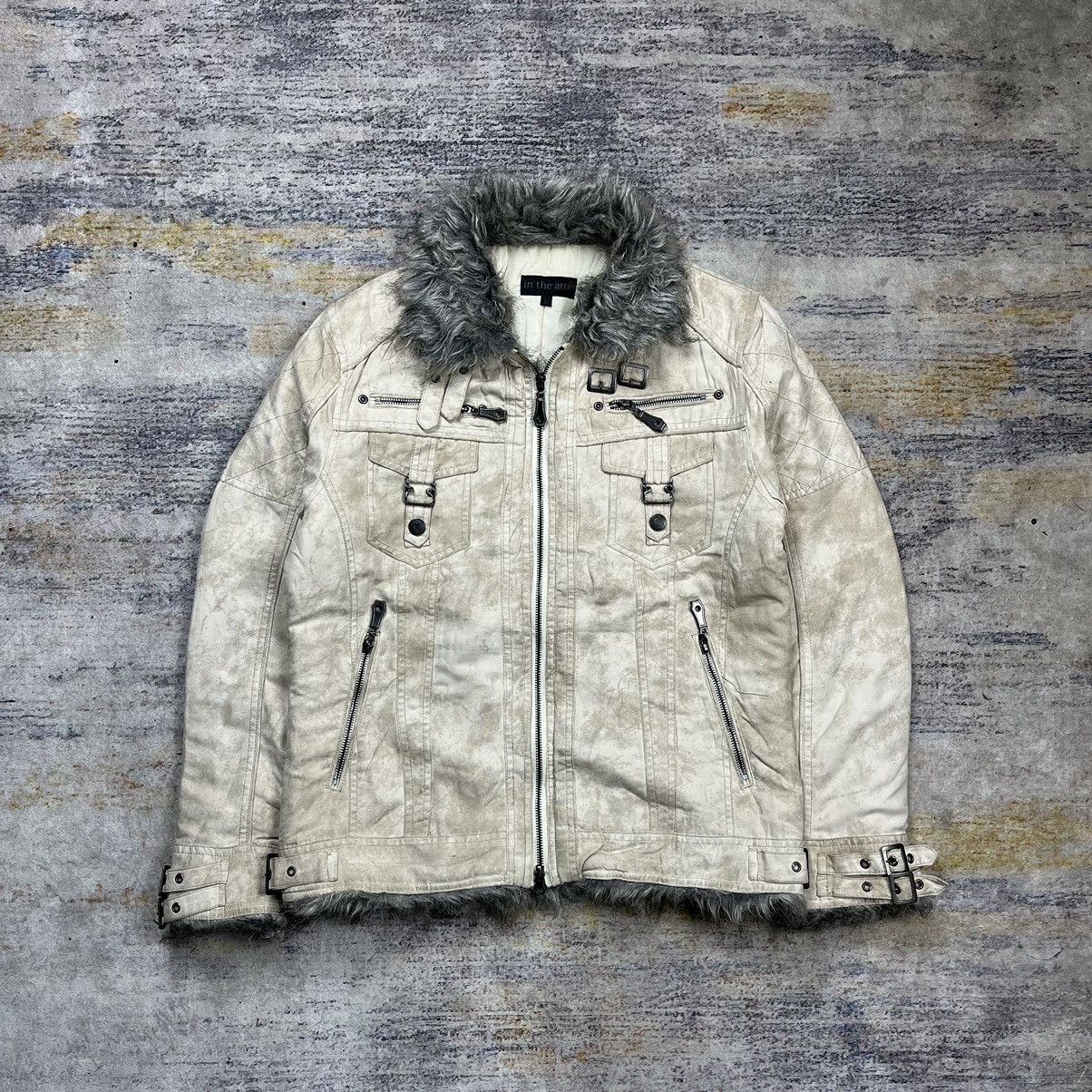 If Six Was Nine × In The Attic × Le Grande Bleu (L.G.B.) In the attic riders fur jacket Size US L / EU 52-54 / 3 - 2 Thumbnail