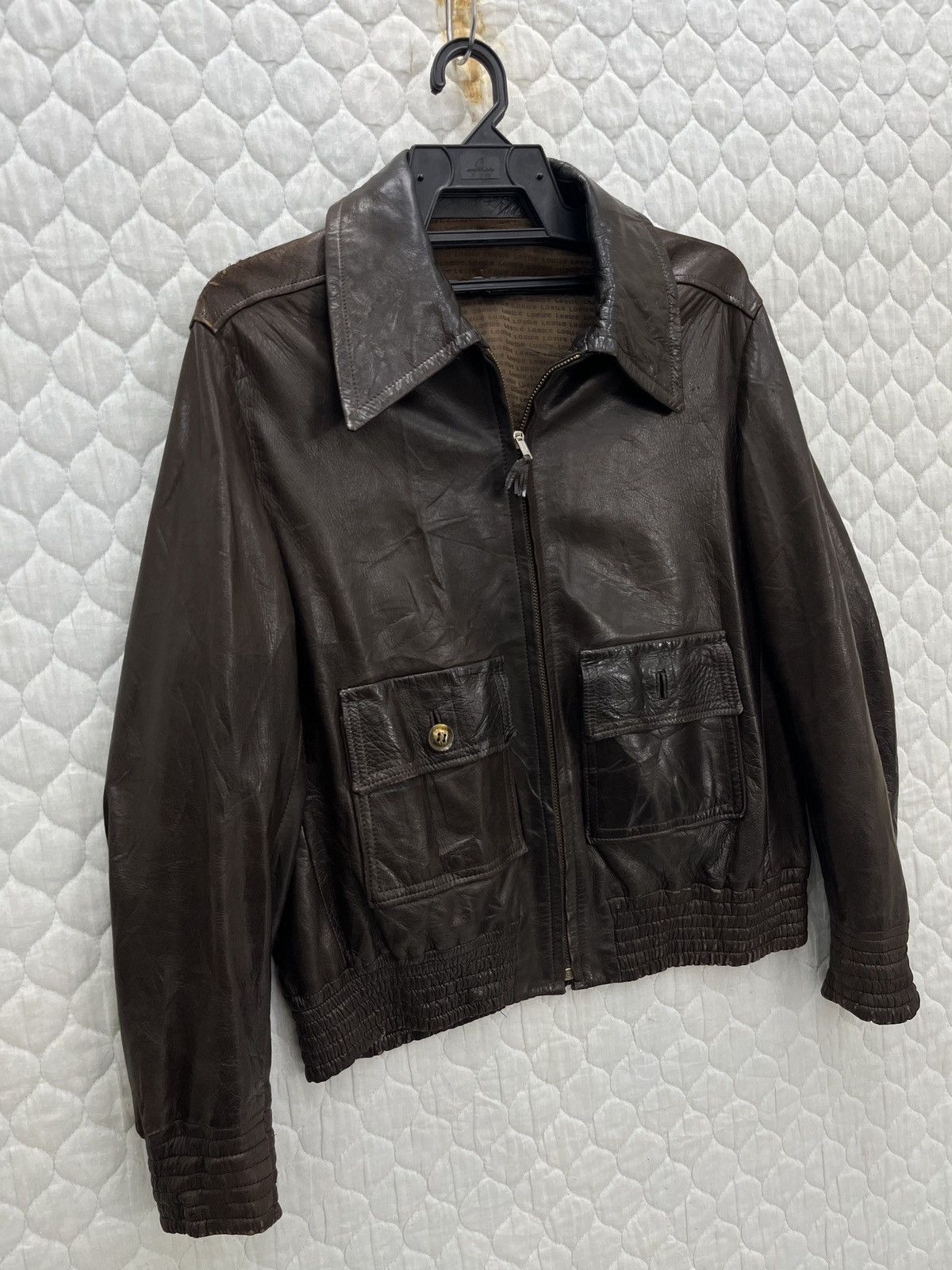 Loewe 🔥🔥🔥RARE LOEWE LEATHER JACKET Size M / US 6-8 / IT 42-44 - 3 Thumbnail
