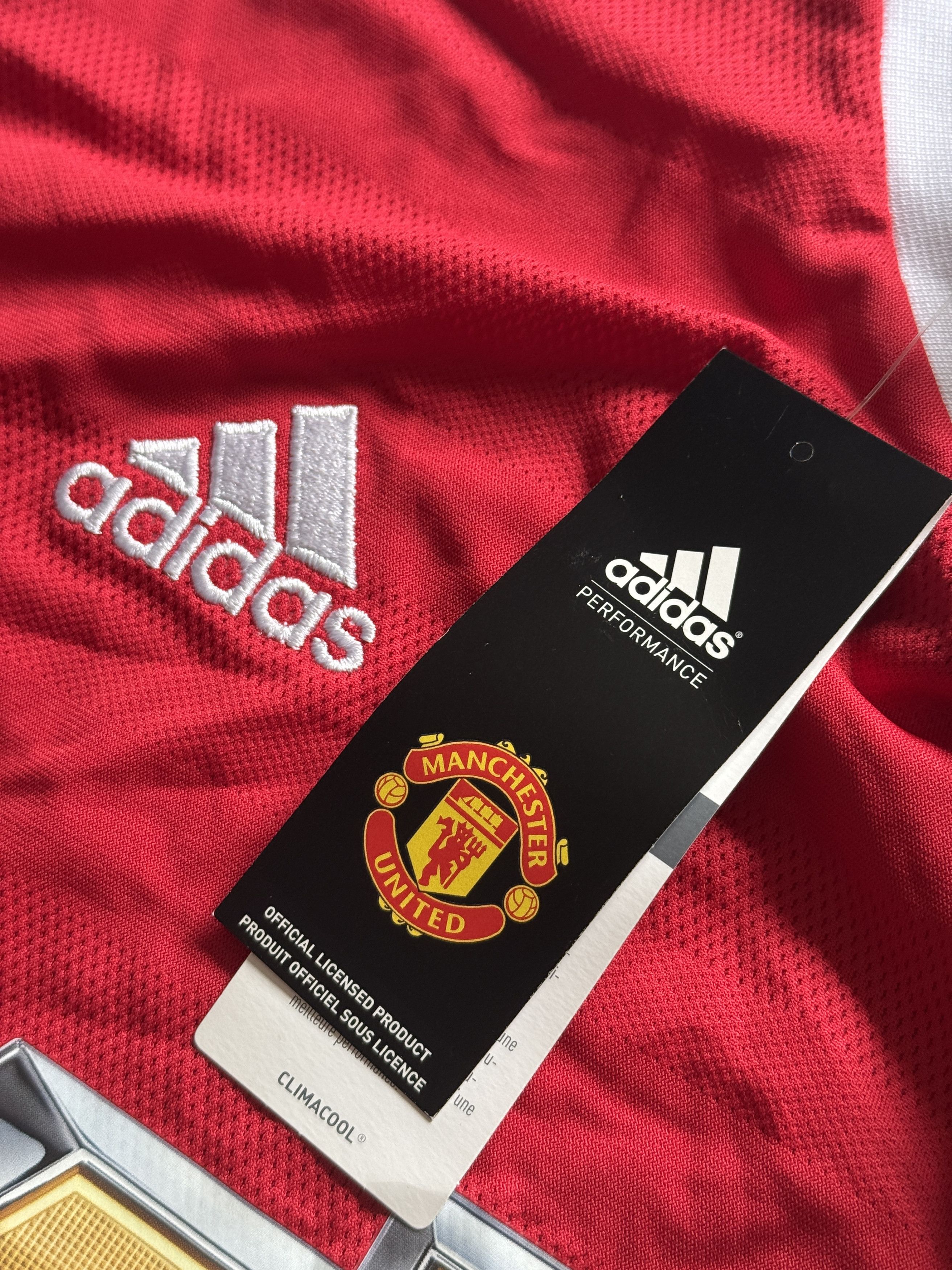 Adidas Manchester United 2015 2016 Shirt Jersey Soccer Football L Size US L / EU 52-54 / 3 - 5 Thumbnail