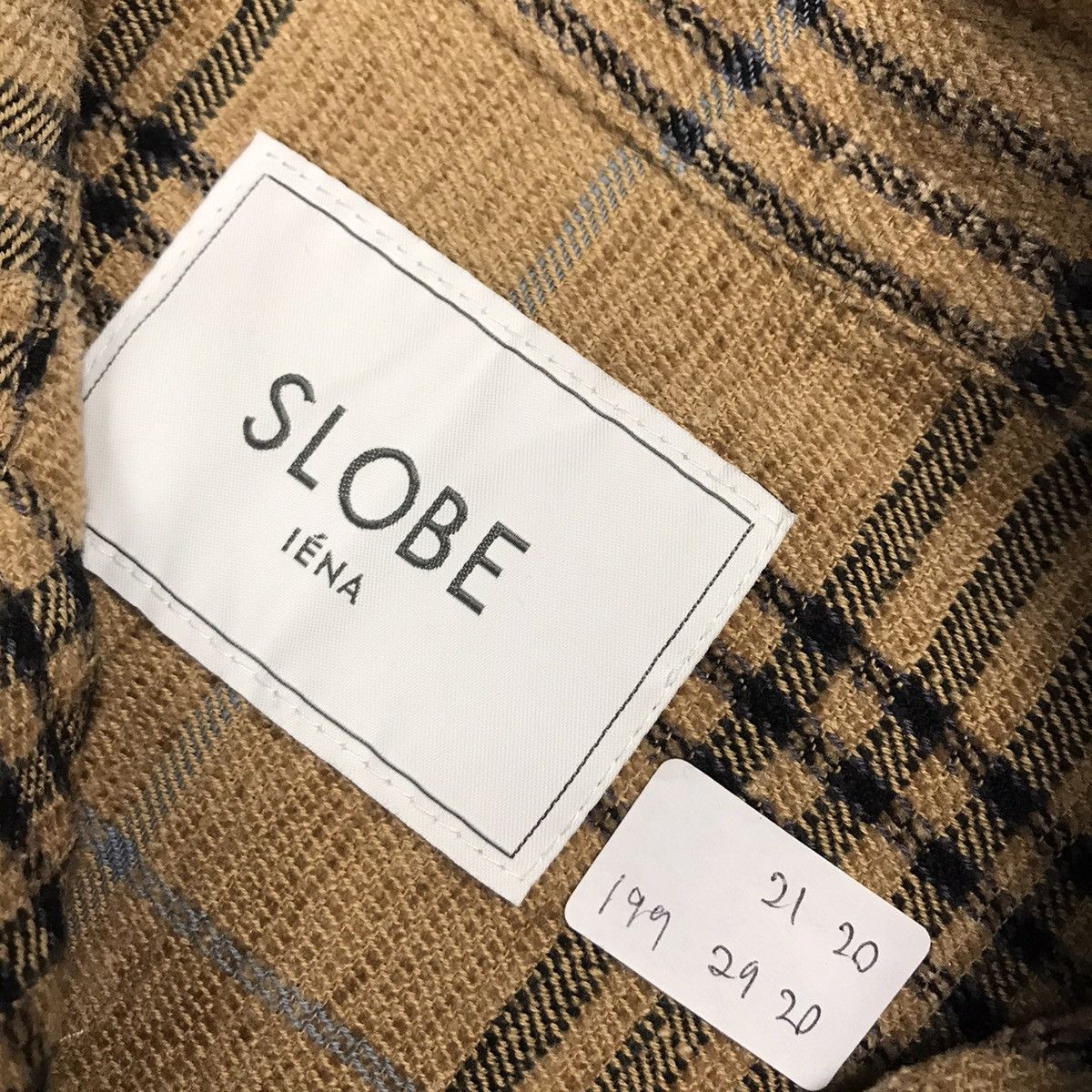 Japanese Brand IENA MADE IN JAPAN FLANNEL CHECK STYLE BUTTON JACKET Size L / US 10 / IT 46 - 8 Thumbnail