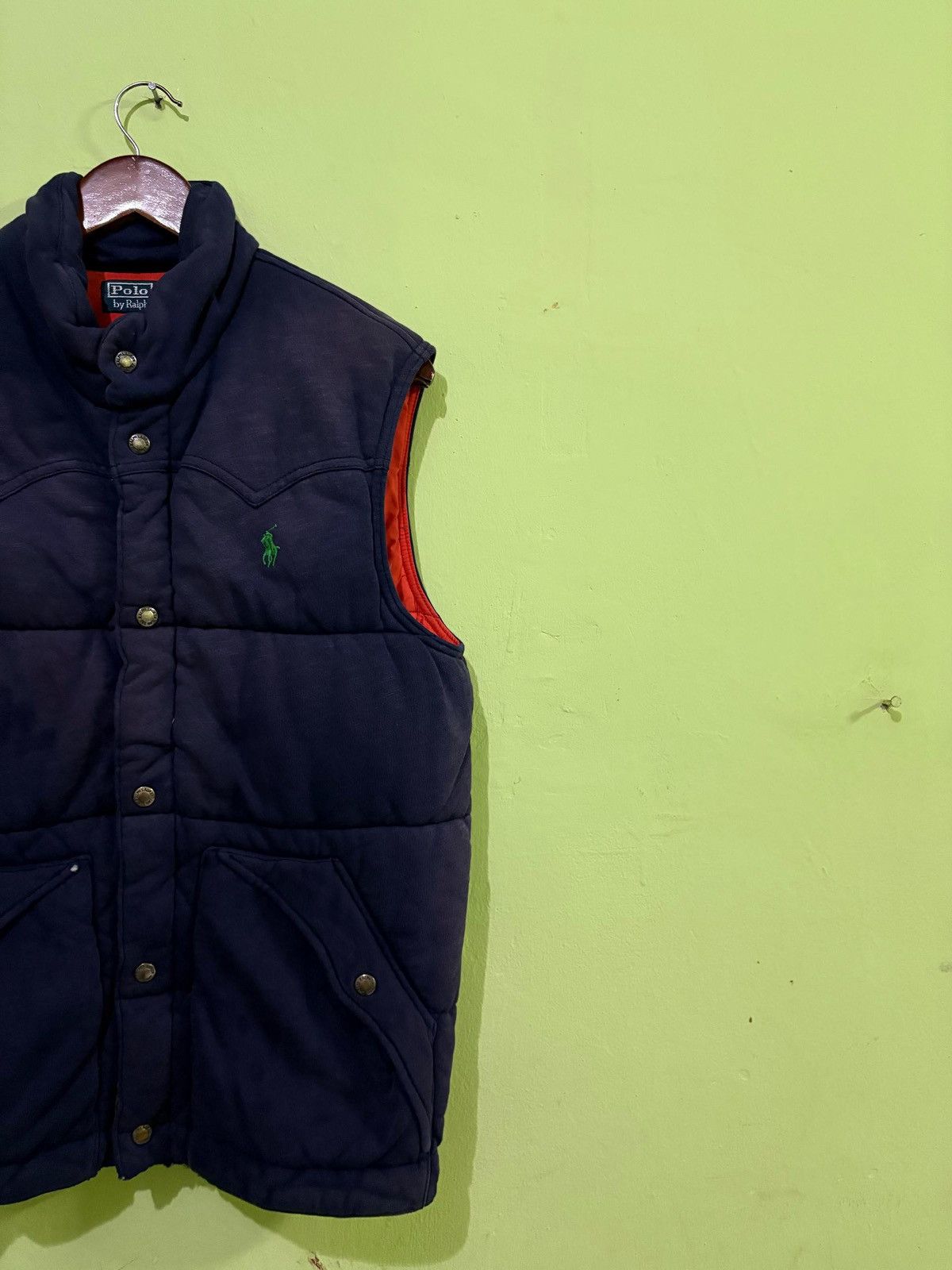 Polo Ralph Lauren × Vintage Polo Ralph Lauren Padded Vest Small Pony Design Size US S / EU 44-46 / 1 - 3 Thumbnail