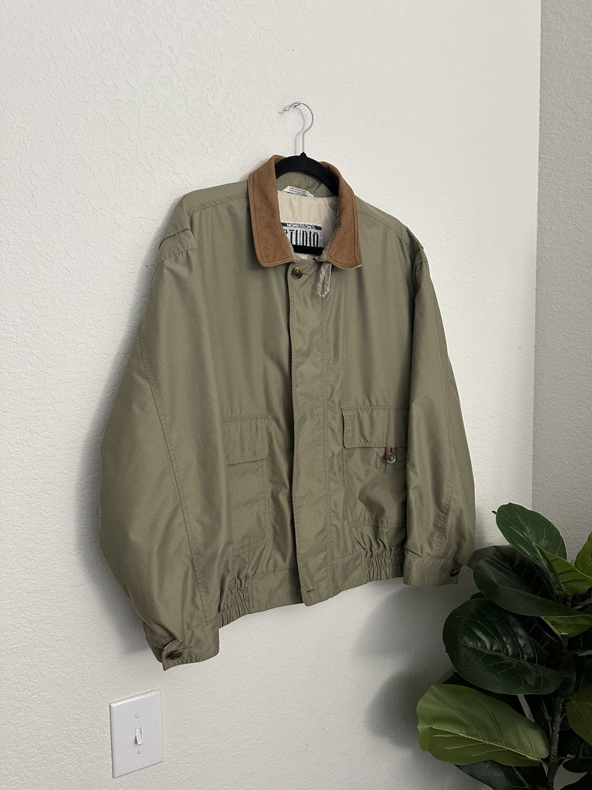 Members Only × Vintage Vintage 80s Members Only Studio Concepts Rare bomber Jacket Size US L / EU 52-54 / 3 - 1 Thumbnail