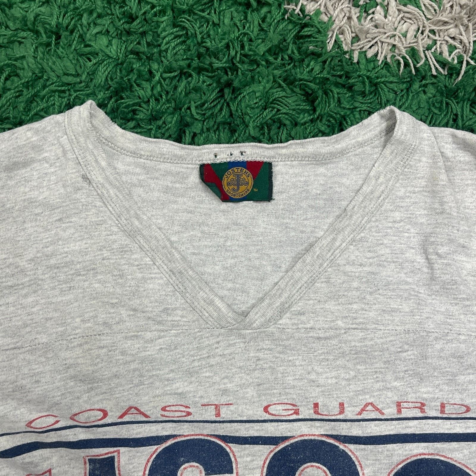 Vintage vintage United States Coast Guard (USCG) fitness Tee Large Size US L / EU 52-54 / 3 - 3 Thumbnail