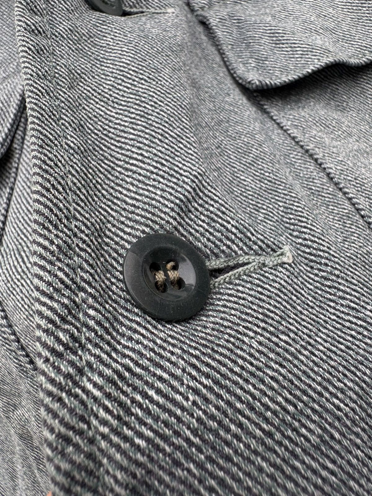 Vintage Vintage 70s Swiss Army Selvedge Military Work Jacket Size US M / EU 48-50 / 2 - 7 Thumbnail