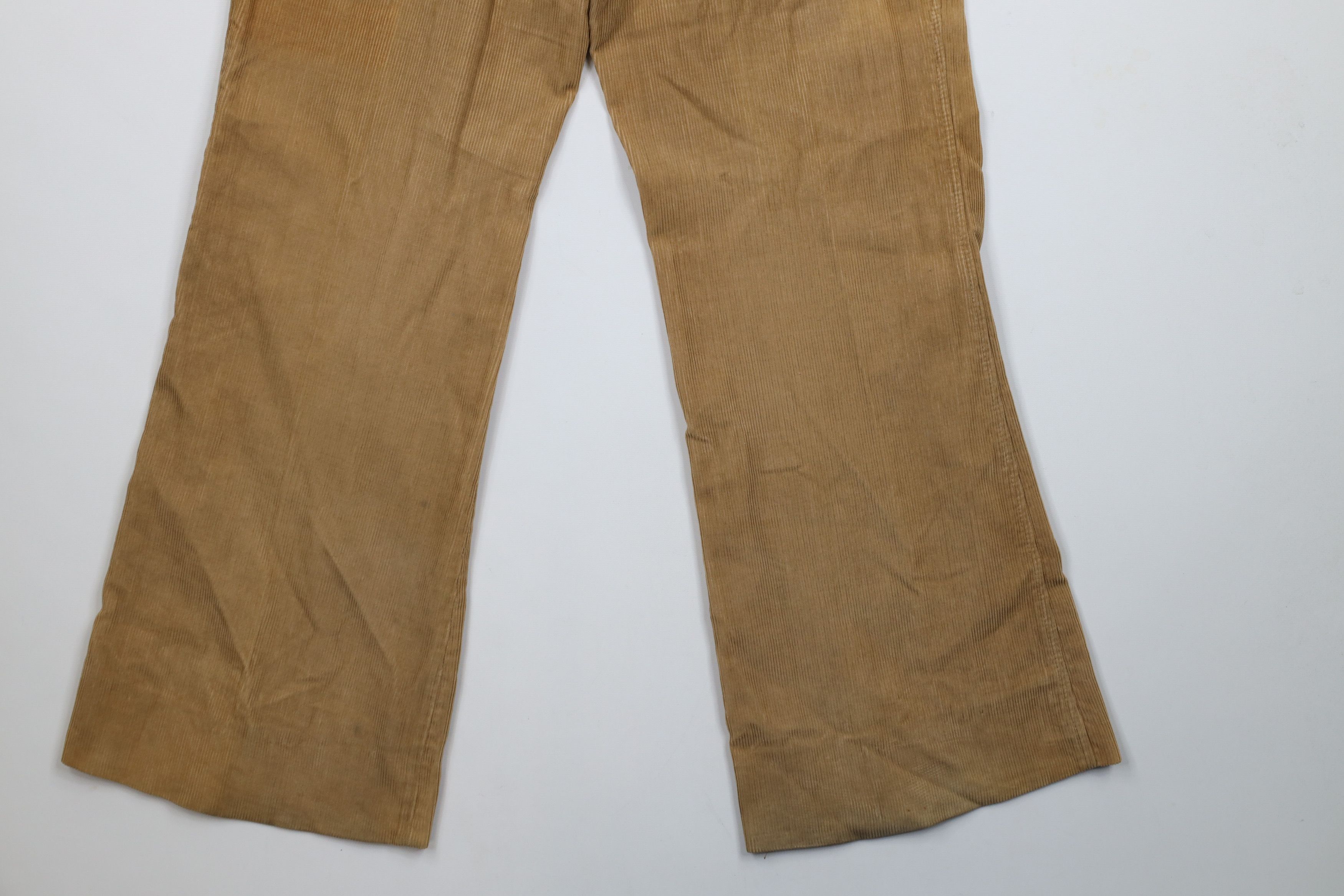 Vintage Vintage 60s 70s Streetwear Corduroy Bell Bottoms Pants USA Size US 32 / EU 48 - 13 Thumbnail