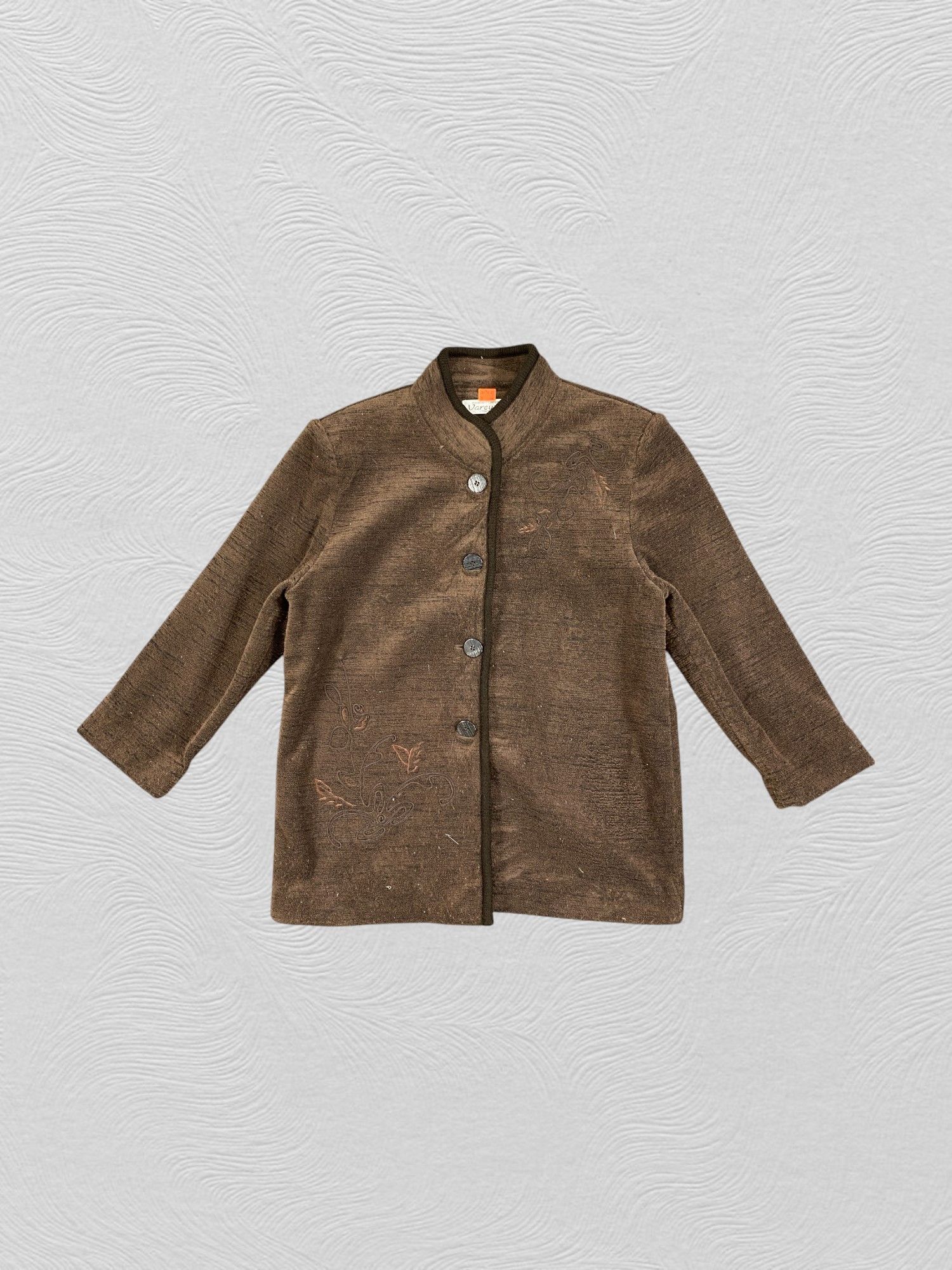 Japanese Brand Japanese Brand Vareuse Embroidery Flower Coat -J118 Size S / US 4 / IT 40 - 1 Thumbnail