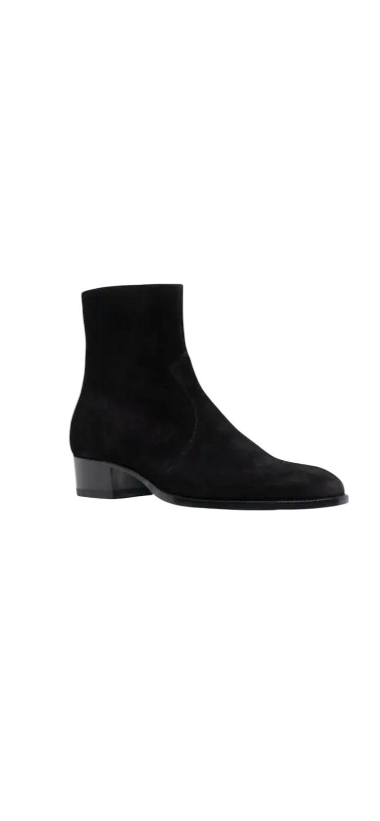 Saint Laurent Paris Saint Laurent Wyatt zipped boots suede Size US 13 / EU 46 - 4 Thumbnail
