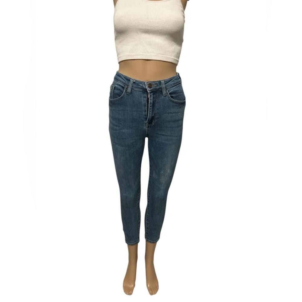 Designer Wax Jean Butt I Love You High-Waisted Skinny Jeans Size 30" / US 8 / IT 44 - 1 Thumbnail
