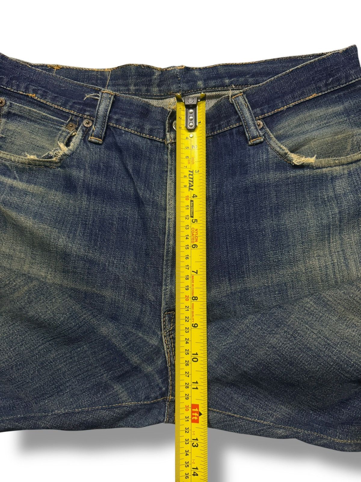 Sugar Cane Vintage 00s Sugar Canes & Co Japan Selvedge Denim Jeans W32 Size US 32 / EU 48 - 16 Thumbnail