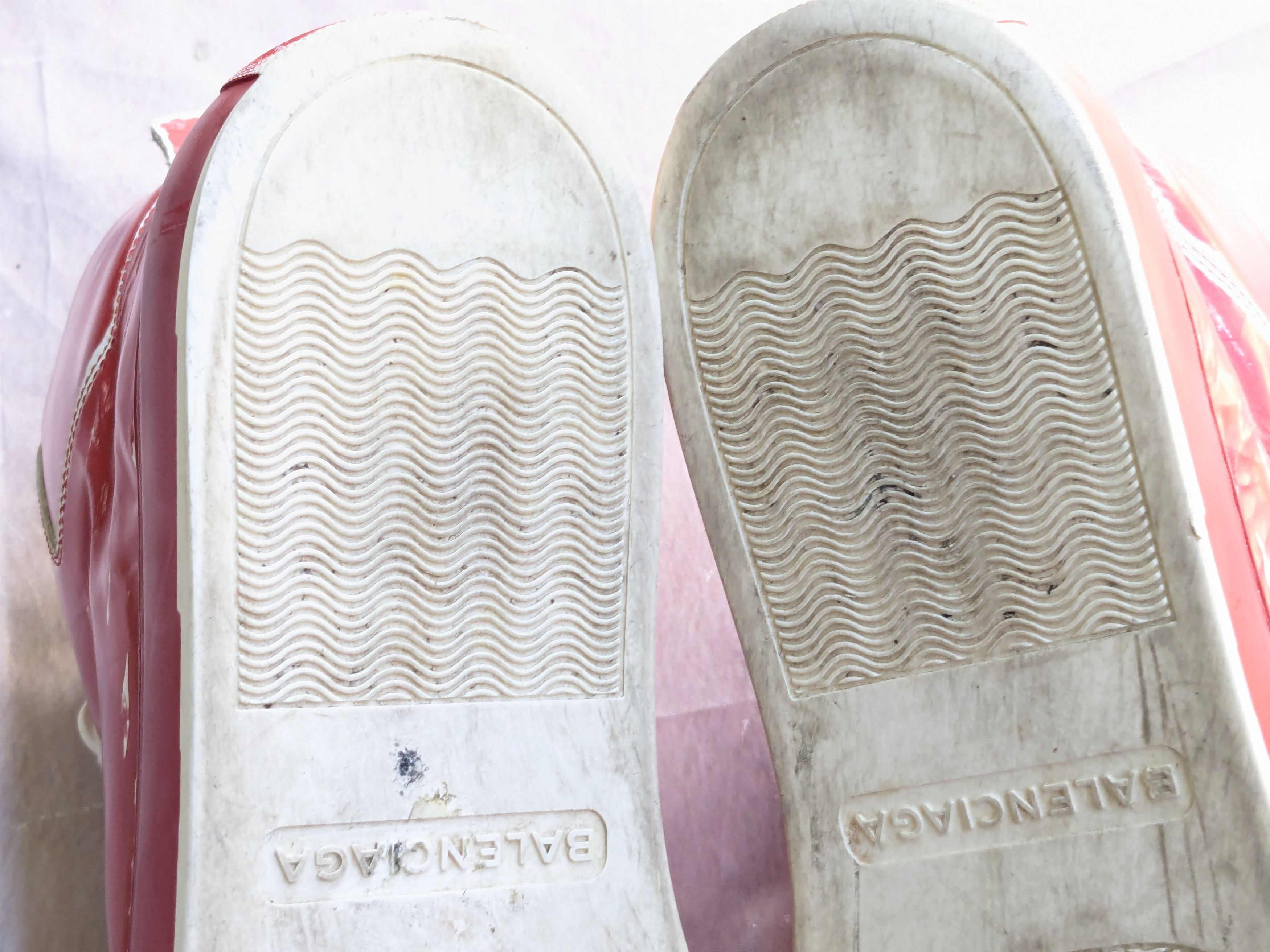 Balenciaga Balenciaga Arena Red White 11 Leather High Tops Size US 11 / EU 44 - 16 Thumbnail