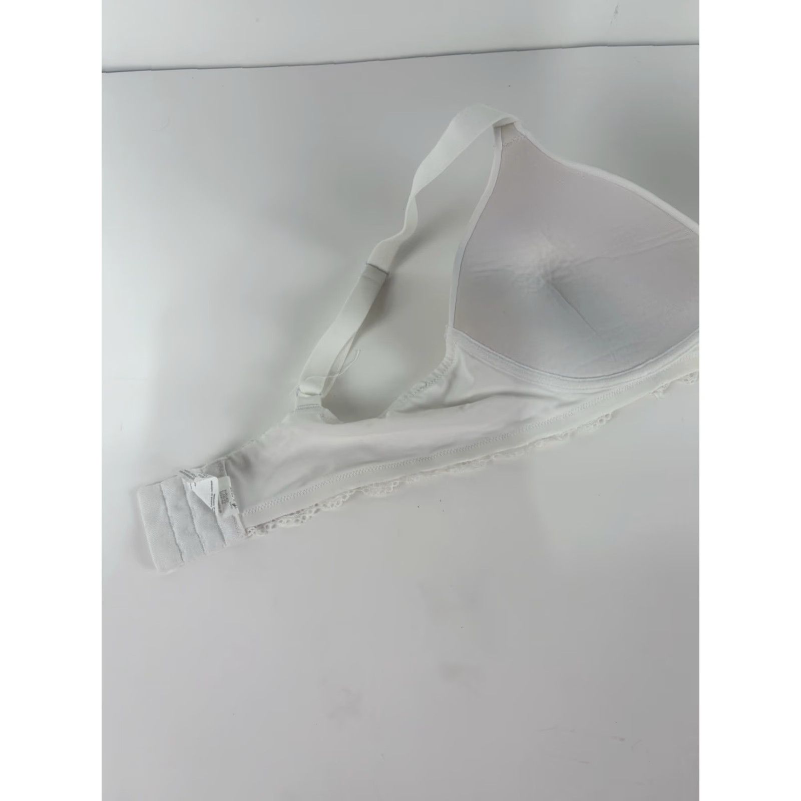 Vintage Warners Wireless T-Shirt Bra Women’s 38C White Lightly Lined Opaque Size ONE SIZE - 4 Thumbnail