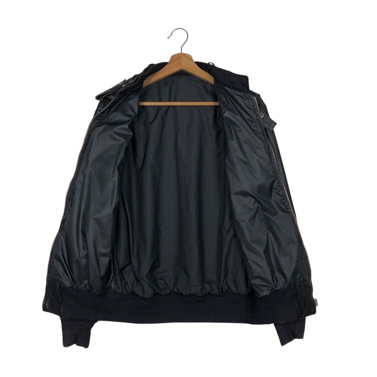 Japanese Brand 📌Vintage Genuine Leather Jacket Unknown Brand Issey Miyake Size US M / EU 48-50 / 2 - 14 Thumbnail