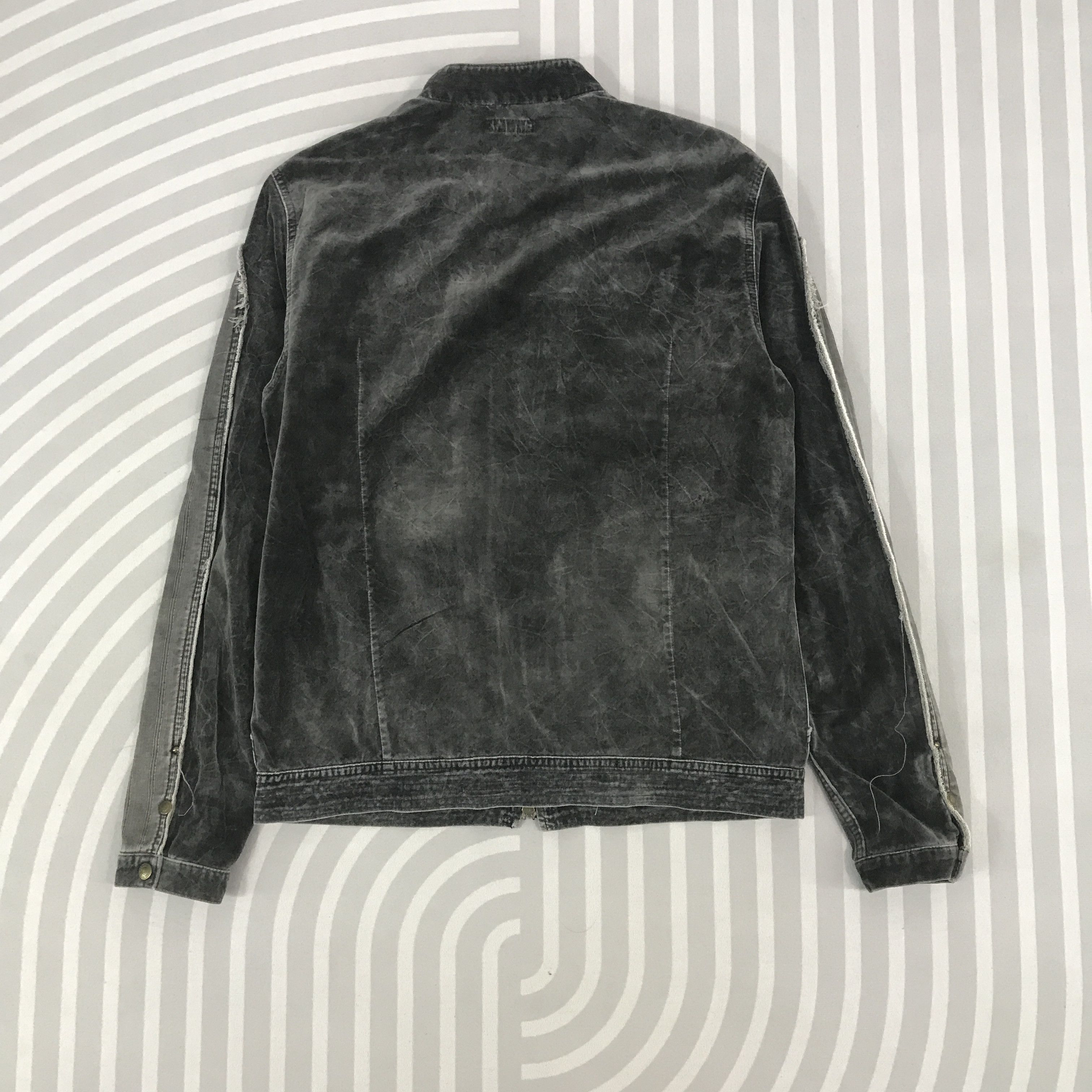 Japanese Brand Vintage Albe Japan made fashion Black zipper Jacket Size US L / EU 52-54 / 3 - 3 Thumbnail