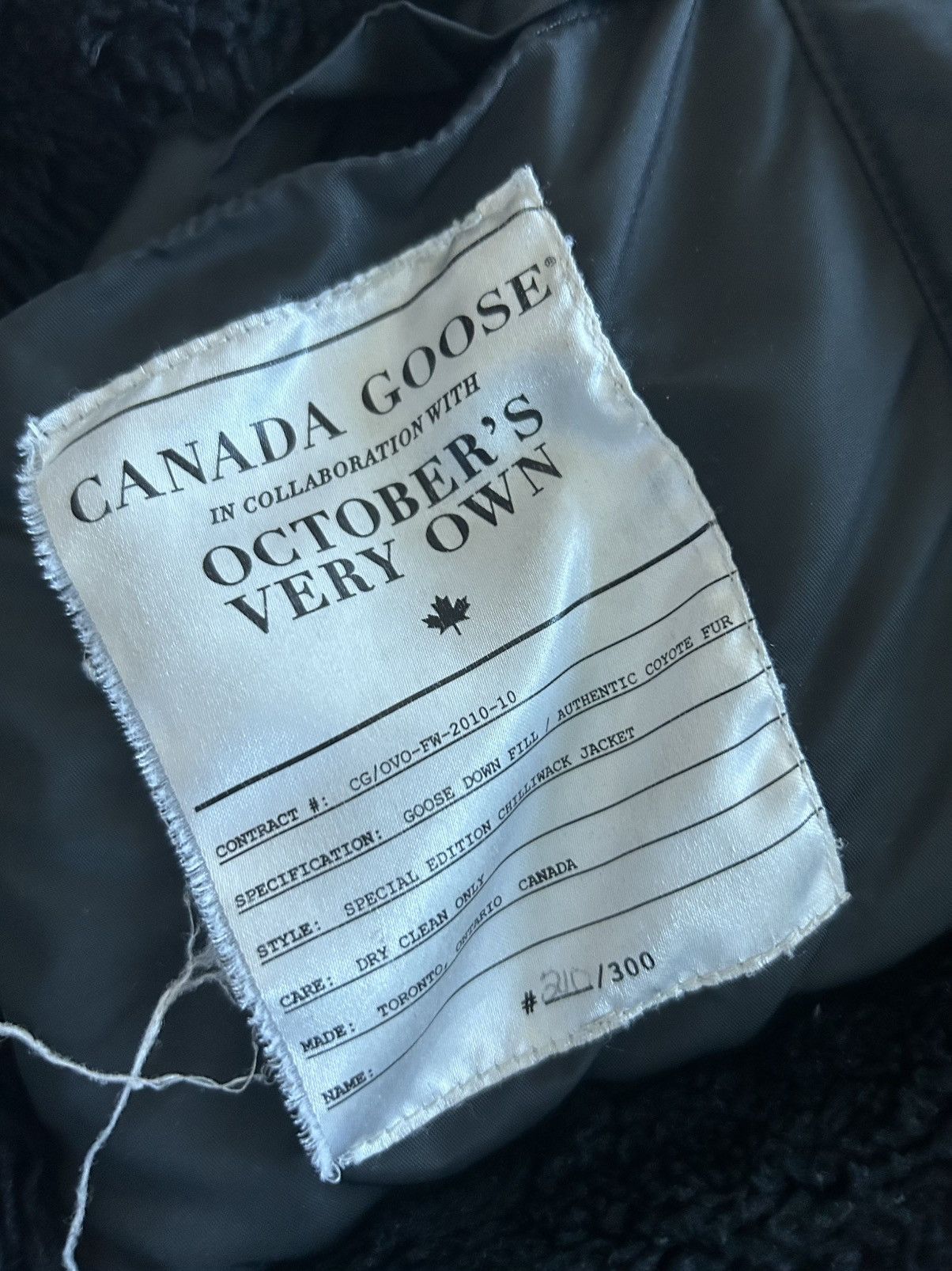 Canada Goose OVO X CANADA GOOSE 2010 Chilliwack Jacket Size US M / EU 48-50 / 2 - 12 Thumbnail