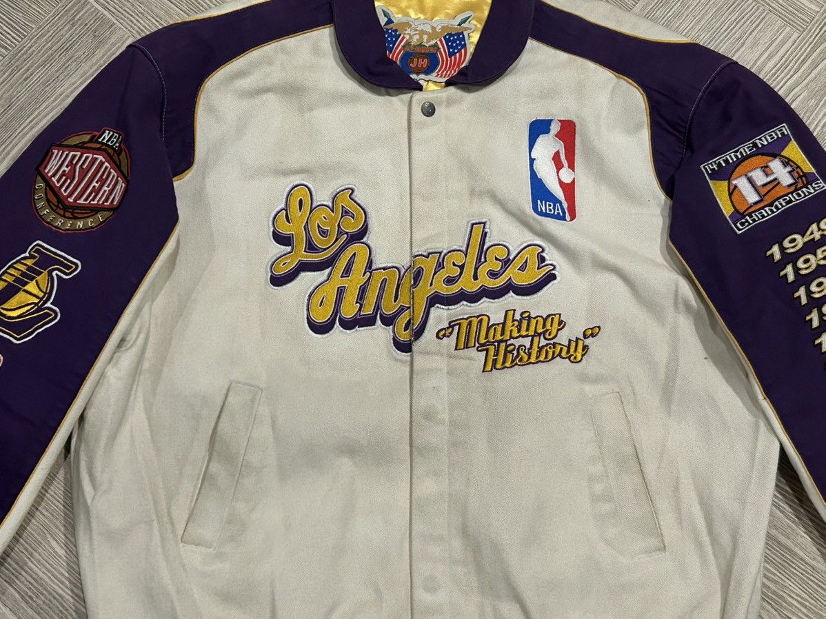 Jeff Hamilton × NBA × Vintage *VERY RARE* Jeff Hamilton “Albino” - LA LAKERS Championship Size US XXL / EU 58 / 5 - 3 Thumbnail