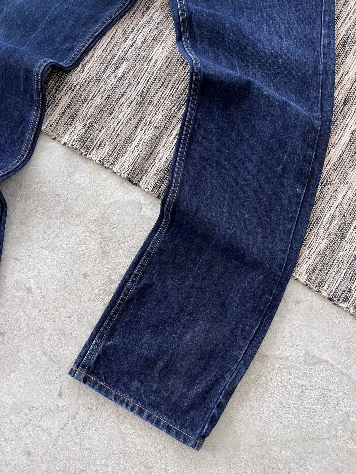 Tommy Hilfiger 00s Vintage Tommy Hilfiger Denim Jeans Navy Pants straigh Size US 34 / EU 50 - 4 Thumbnail