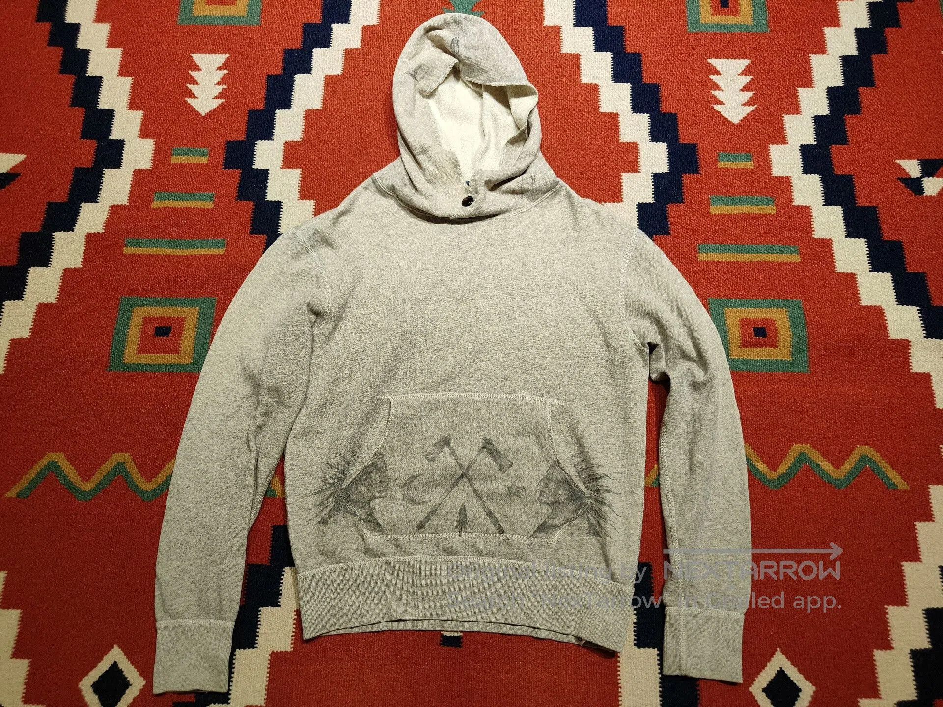 RRL Ralph Lauren RRL Navajo Southwest Hoodie. Size US M / EU 48-50 / 2 - 1 Thumbnail