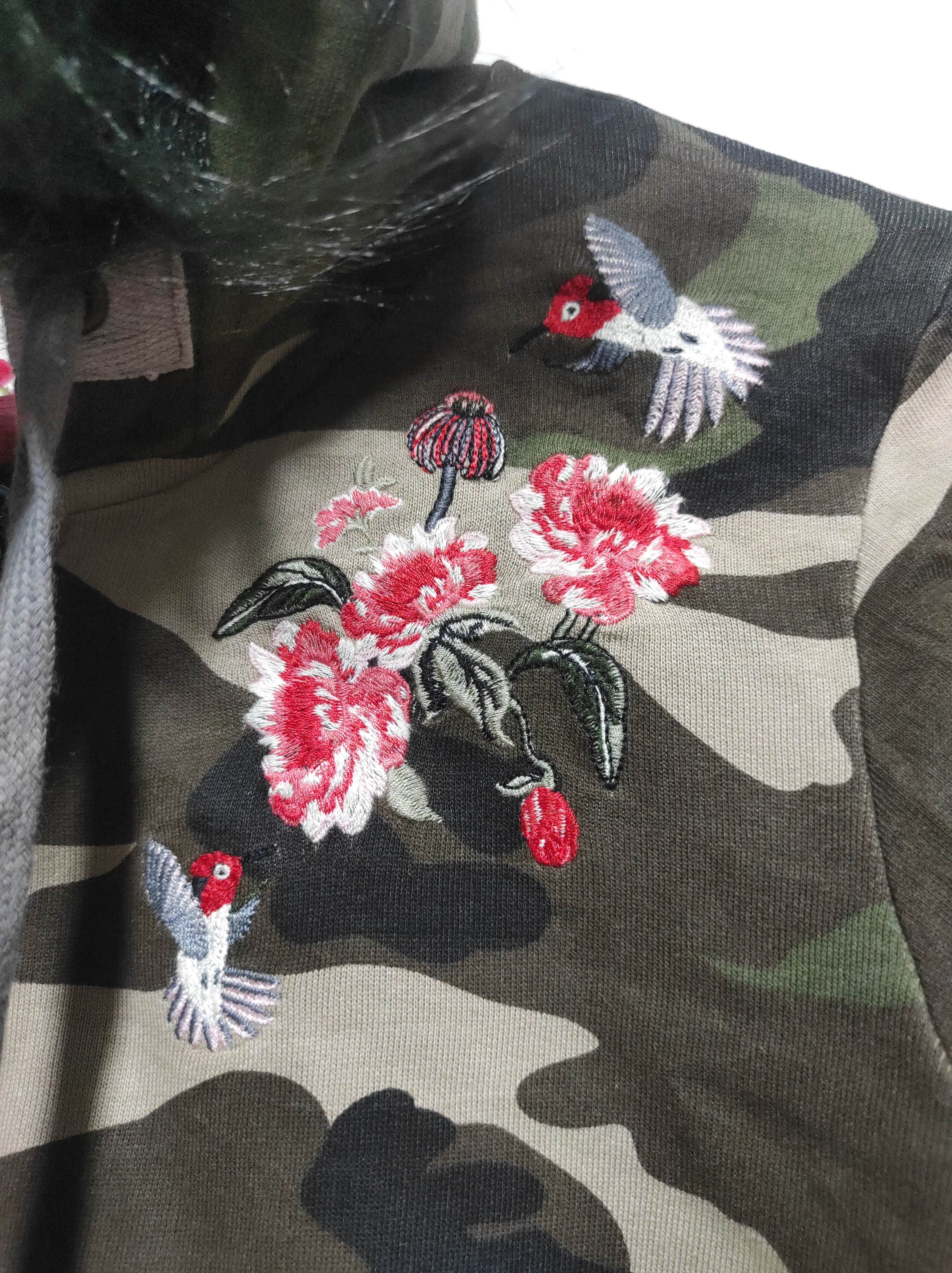 If Six Was Nine LTB Camo Embroidery Zip Fur Hoodie IfSixWasNine LGB style Size US S / EU 44-46 / 1 - 6 Thumbnail
