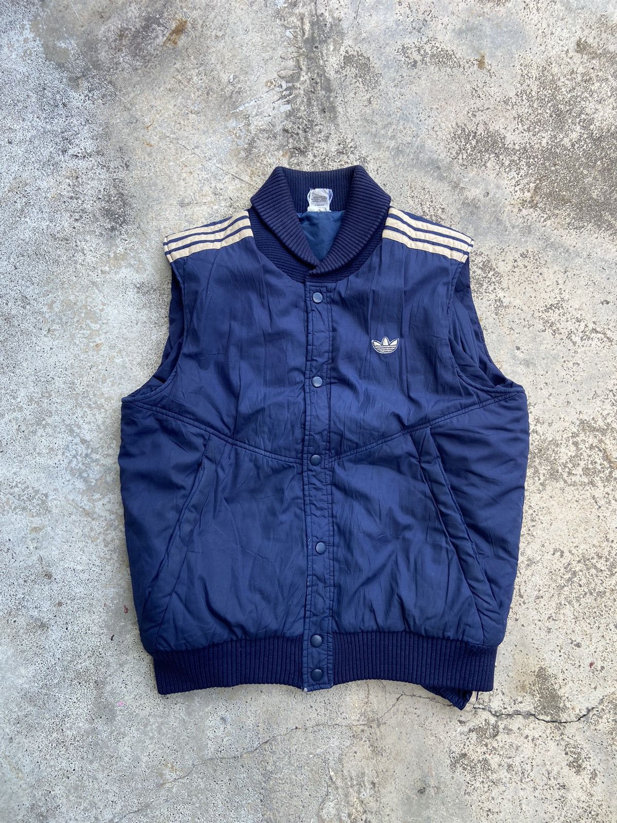 Adidas VINTAGE 70s/80s adidas Trefoil multi purpose vest jacket Size US M / EU 48-50 / 2 - 4 Thumbnail