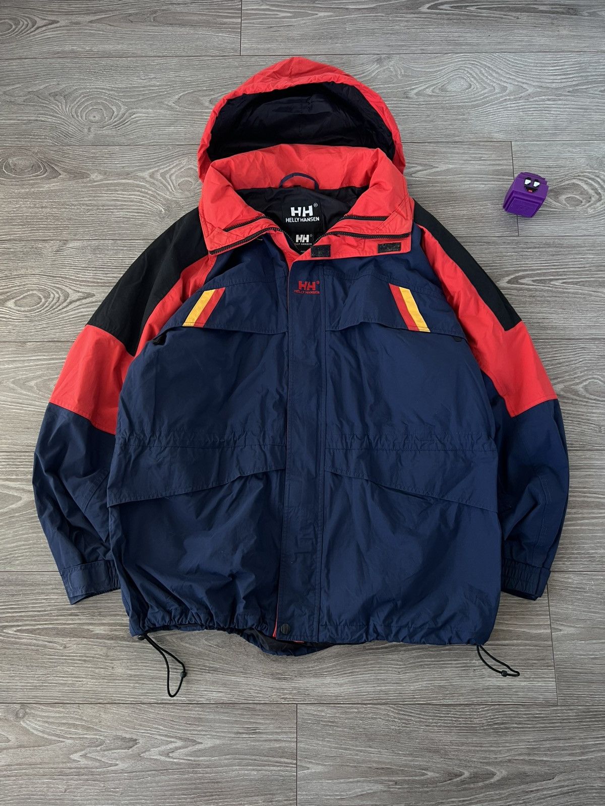 Helly Hansen VINTAGE‼️ Helly Hansen Rare 90s Waterproof Gorpcore Jacket Size US L / EU 52-54 / 3 - 5 Thumbnail