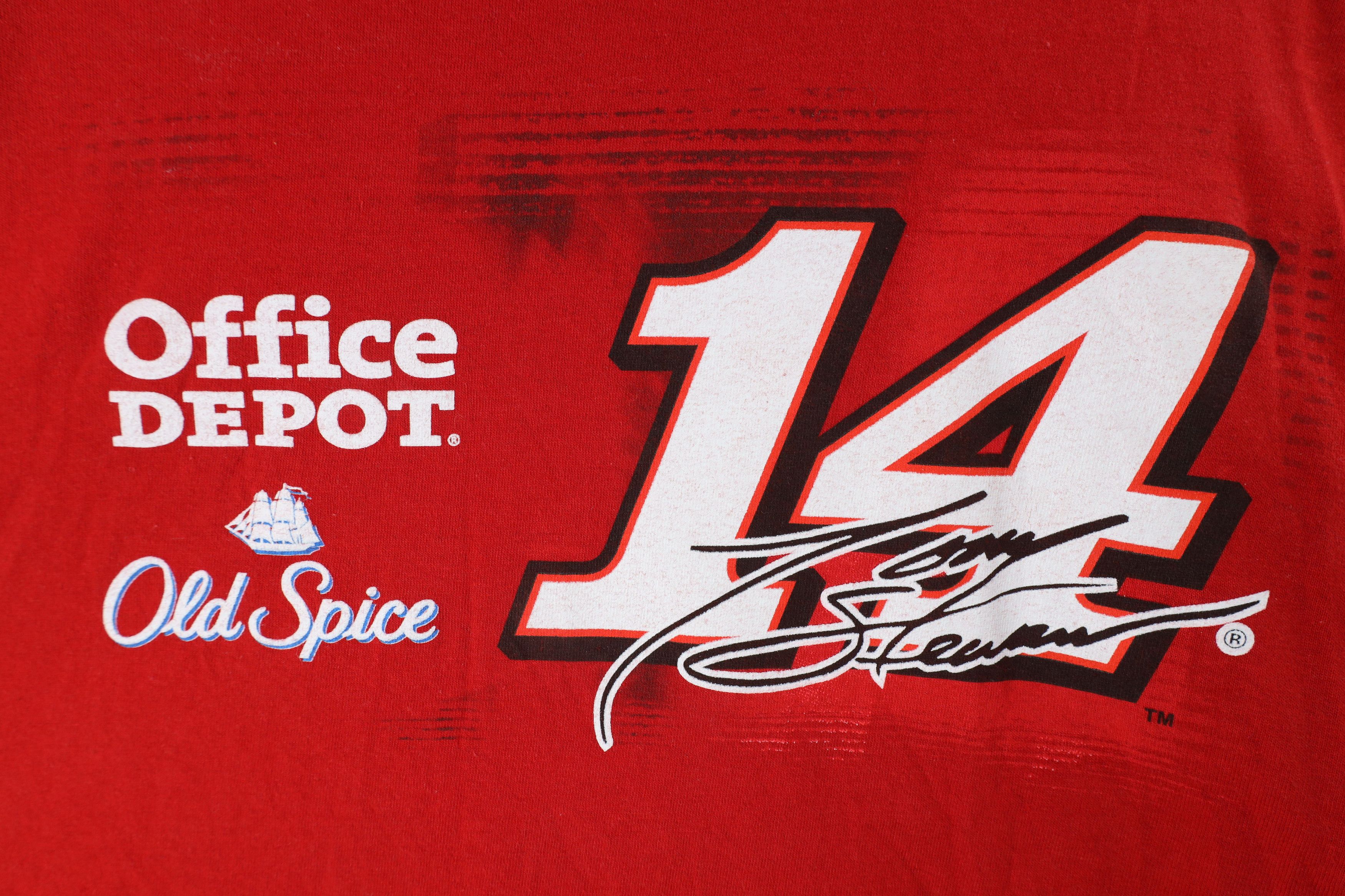 Vintage Vintage Y2K NASCAR Old Spice Tony Stewart Racing T-Shirt Size US XXL / EU 58 / 5 - 4 Thumbnail