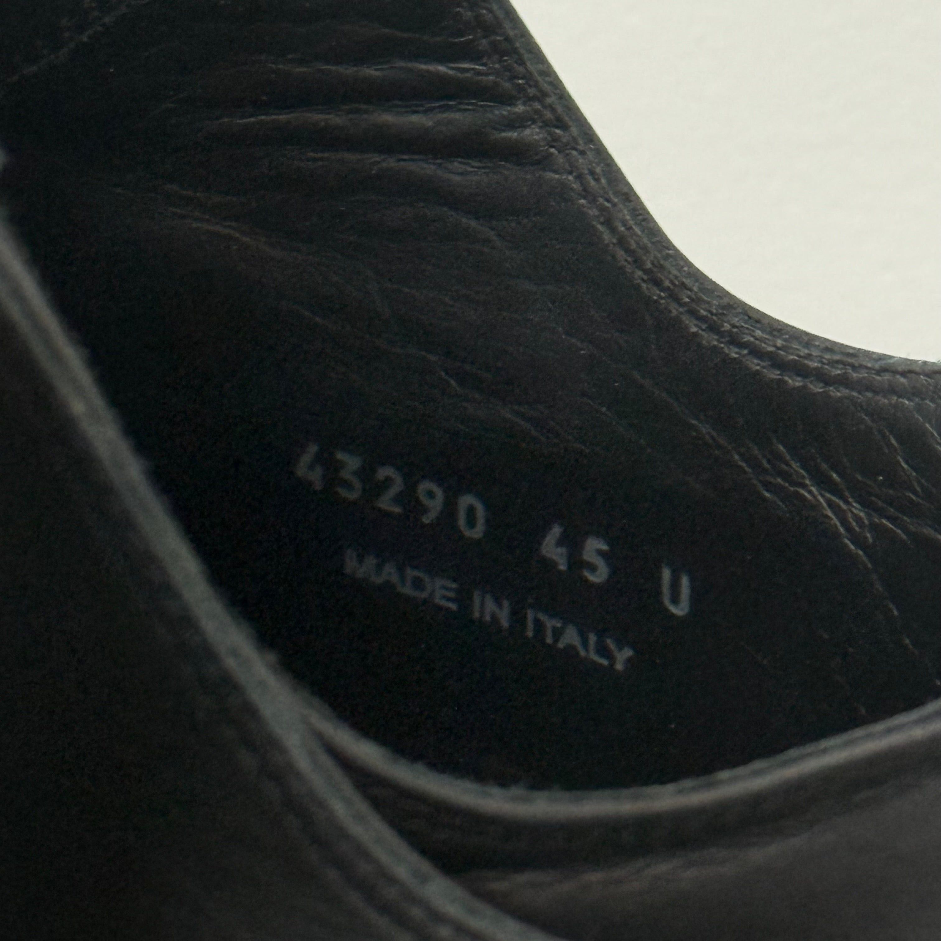 Rick Owens Rick Owens Mainline Ramone Leather Sneakers - Size 45 Size US 12 / EU 45 - 4 Thumbnail