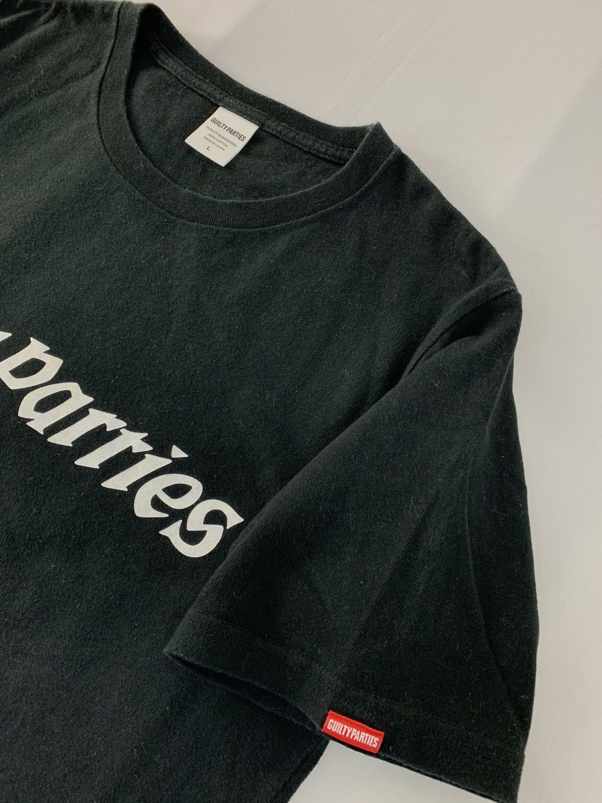 Japanese Brand Hype Guilty Parties Spell Out Printed Tee T-shirt Size US M / EU 48-50 / 2 - 4 Thumbnail