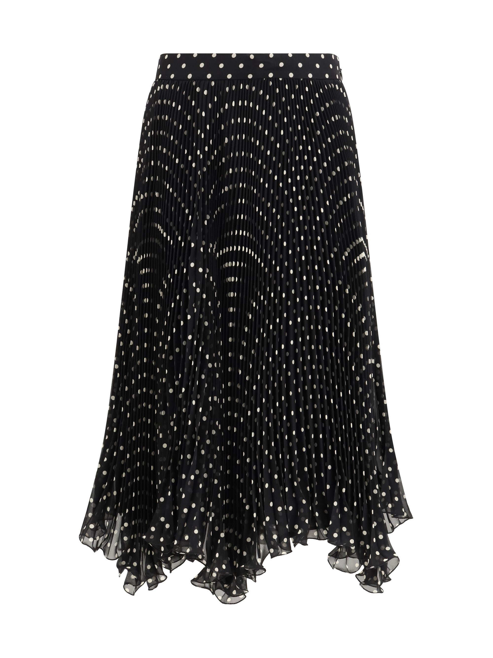Valentino Polka-dot silk Skirt Size 28" / US 6 / IT 42 - 1 Thumbnail