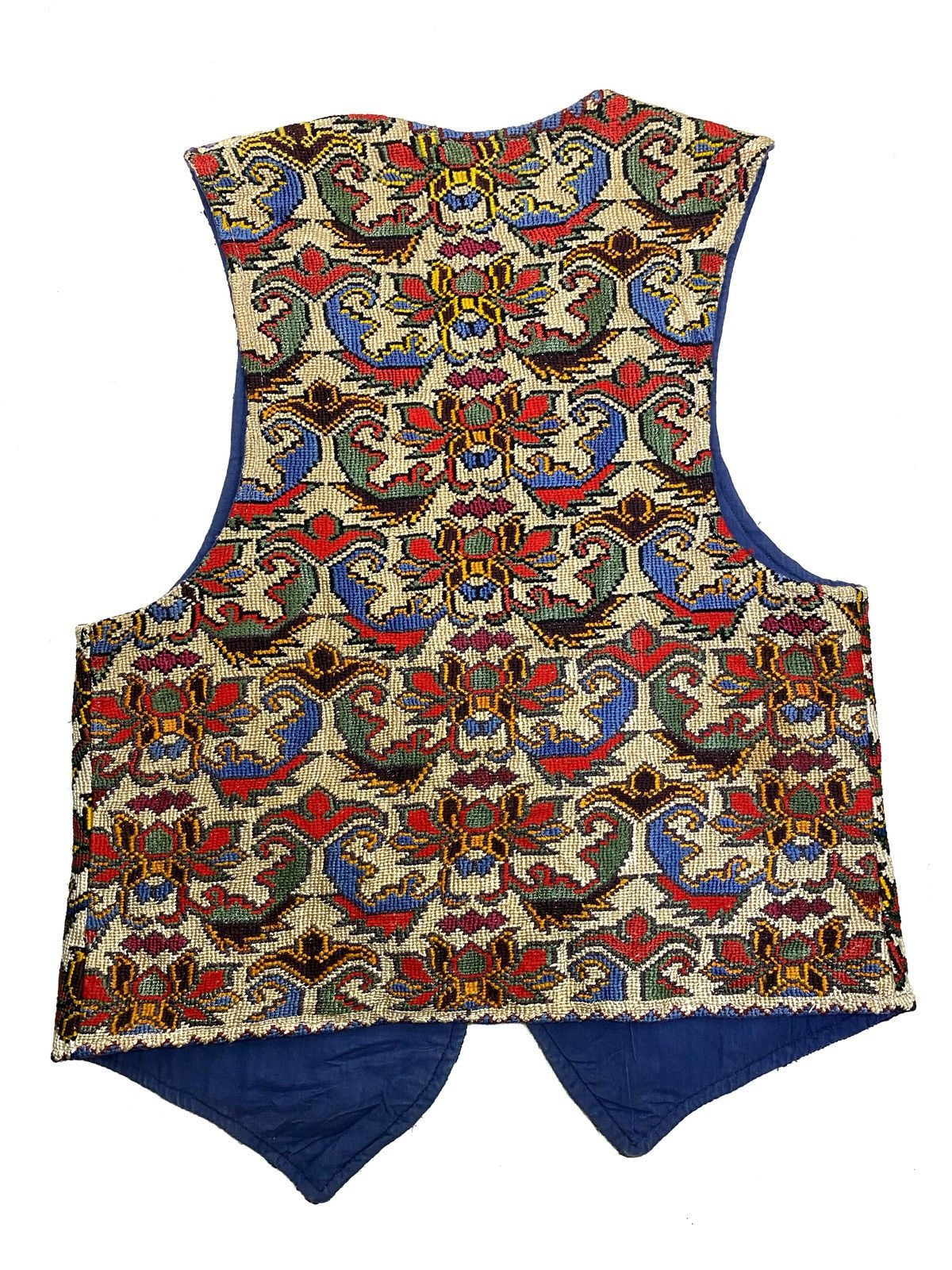 Designer × Japanese Brand × Vintage 💥RARE💥VINTAGE JAPANESE BRAND FLORAL VEST Size US S / EU 44-46 / 1 - 3 Thumbnail