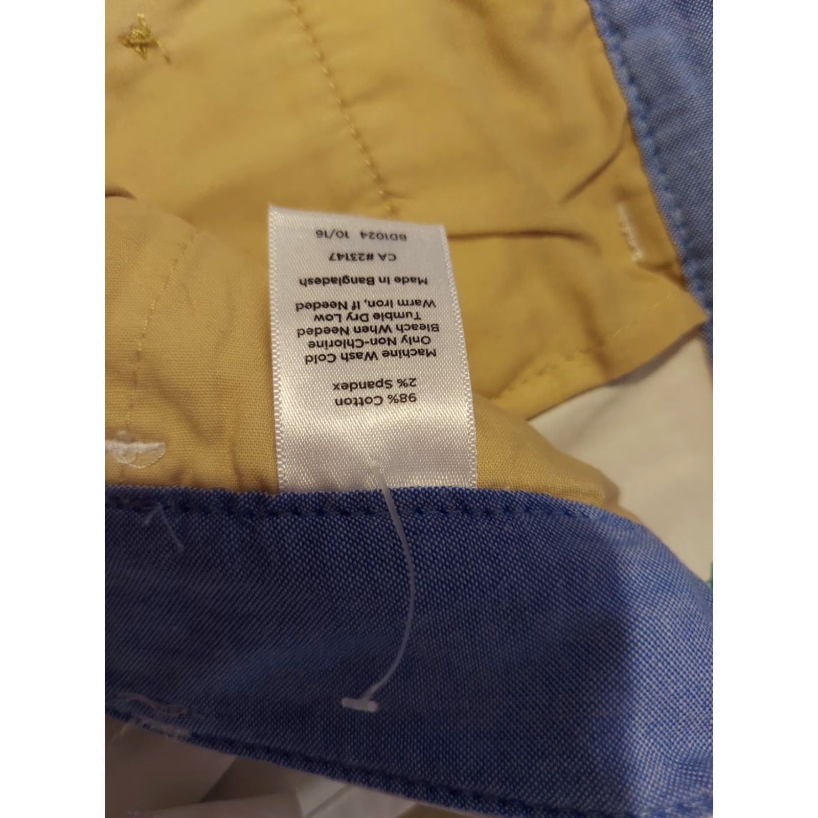 Talbots Womens Talbots Pants Chino White Cotton 12P Petite 12P Chino Cotton White Talbots Pants Womens Petite White 12P Size 34" / US 12 / IT 48 - 4 Thumbnail
