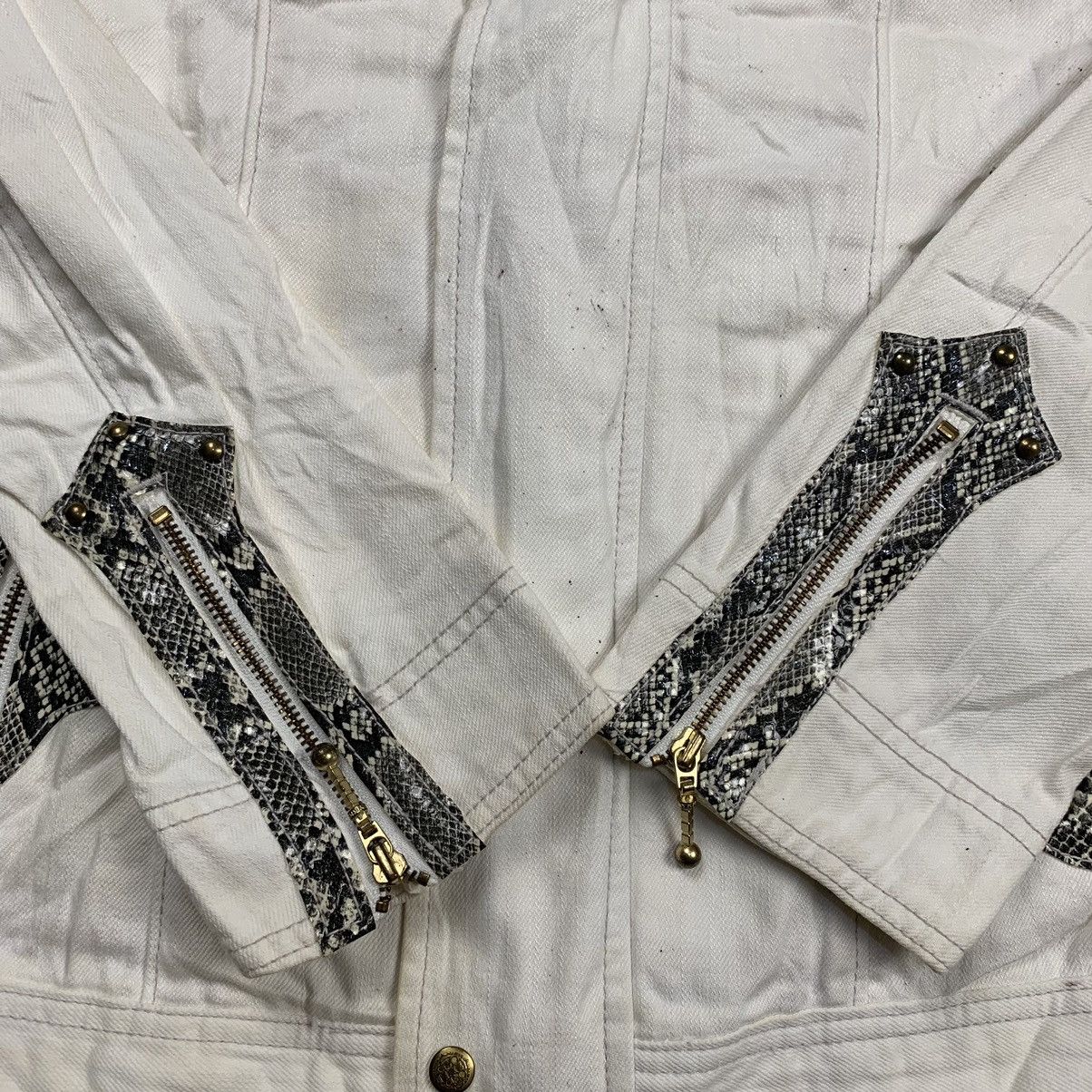 HIDEAWAYS Hideaway nicole mix synthetic leather python pattern jacket Size US M / EU 48-50 / 2 - 5 Thumbnail