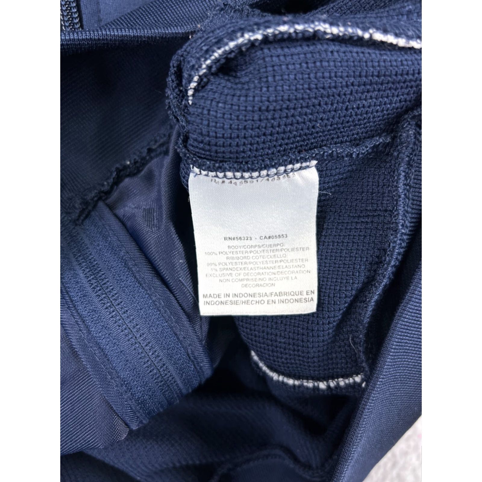 Nike Nike Sweater Mens Large Blue Full Zip Mock Neck Soccer Arizona Shield Crest Size US L / EU 52-54 / 3 - 5 Thumbnail