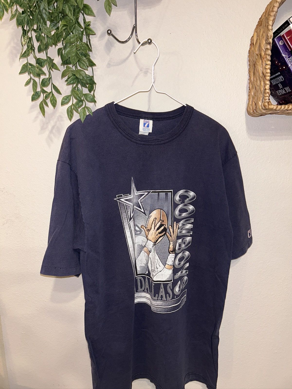 Logo 7 Vintage Dallas Cowboys Football NFL team Logo 7 Cotton Shirt Size US XL / EU 56 / 4 - 2 Thumbnail