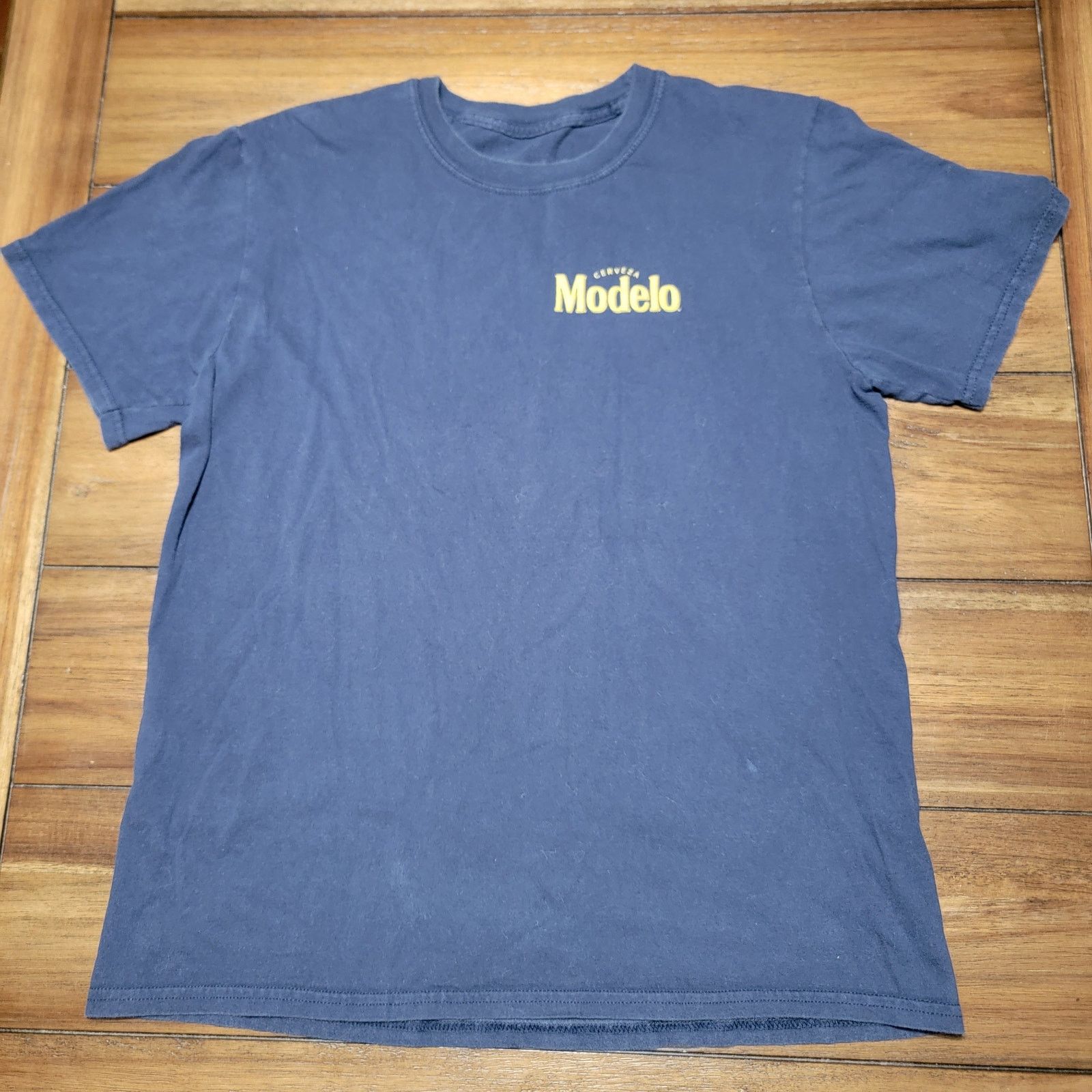 Other Modelo Dark Blue Unisex Tee City Skyline - Size Medium Size US M / EU 48-50 / 2 - 3 Thumbnail
