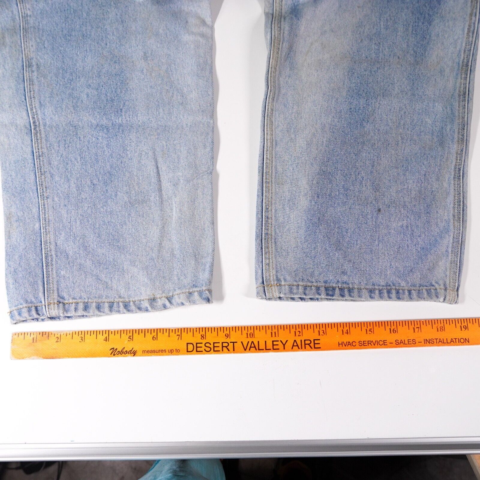 Anchor Blue Anchor Blue Vintage Overalls Cotton Denim Jeans Pants Slacks Size 36" / US 14 / IT 50 - 11 Thumbnail