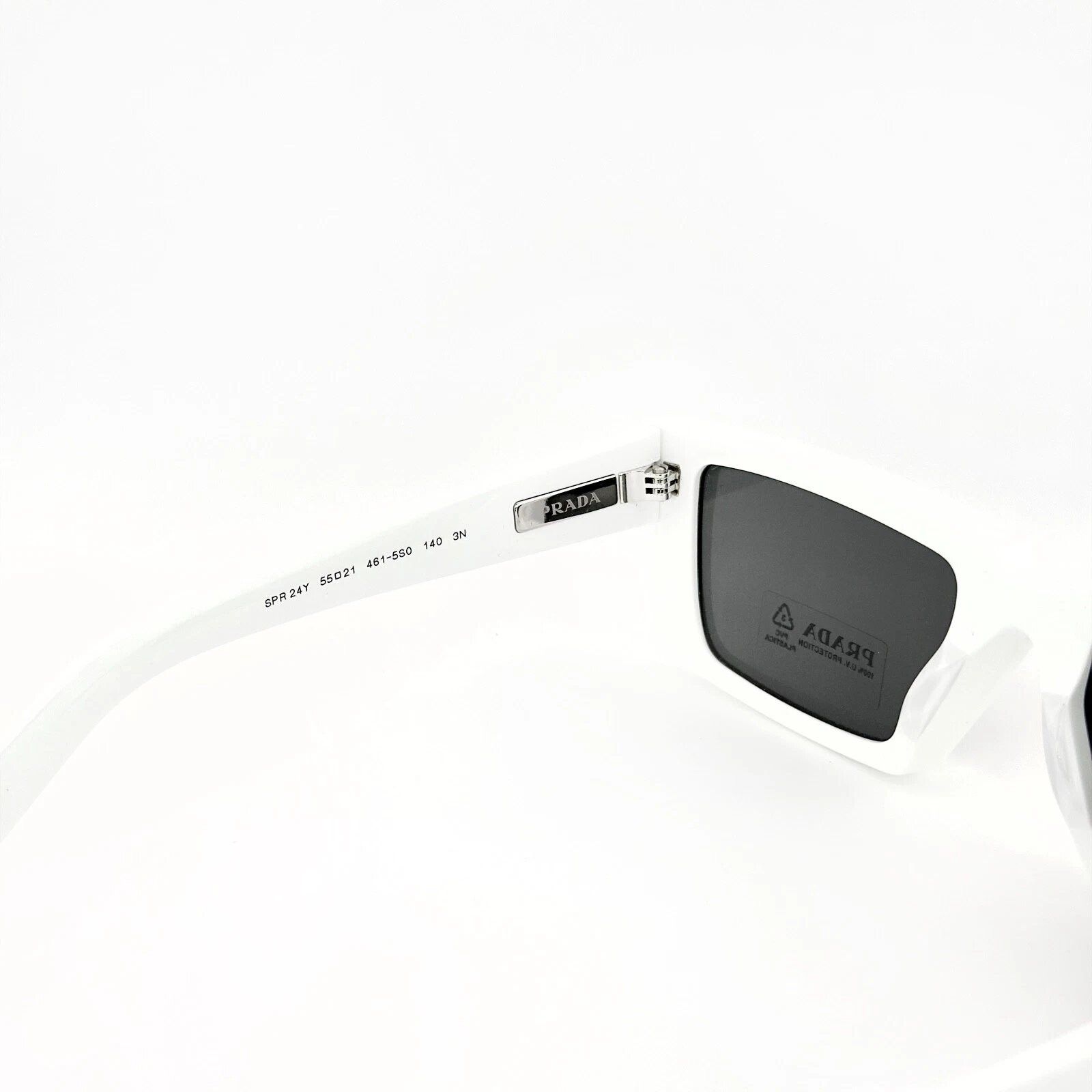 Prada PRADA 24Y SYMBOLE Runway White Futuristic PR24YS 24YS Size ONE SIZE - 6 Thumbnail