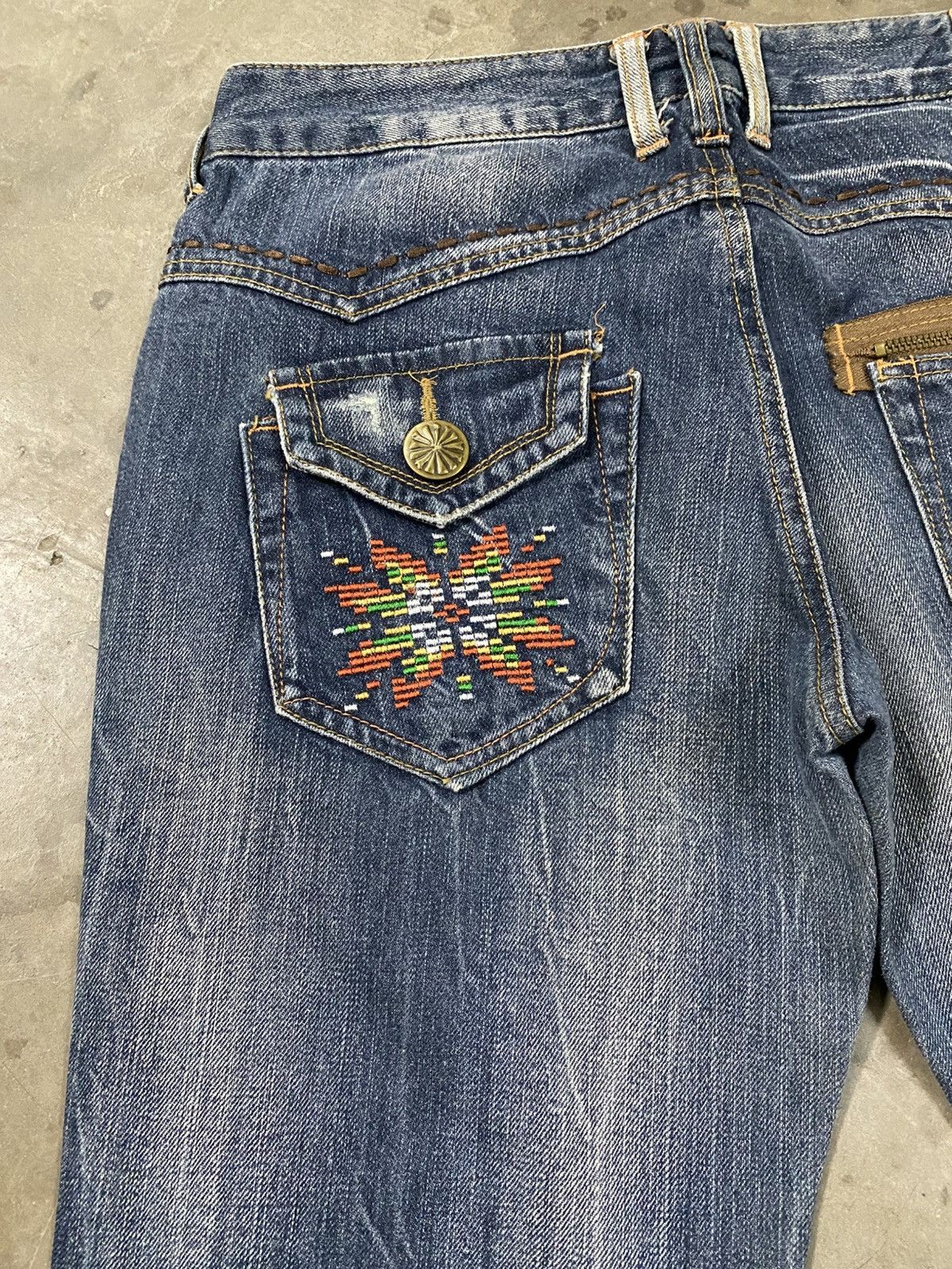 Tornado Mart Flare Jeans Japanese Origenal Japan Brand Denim @293 Size US 30 / EU 46 - 5 Thumbnail